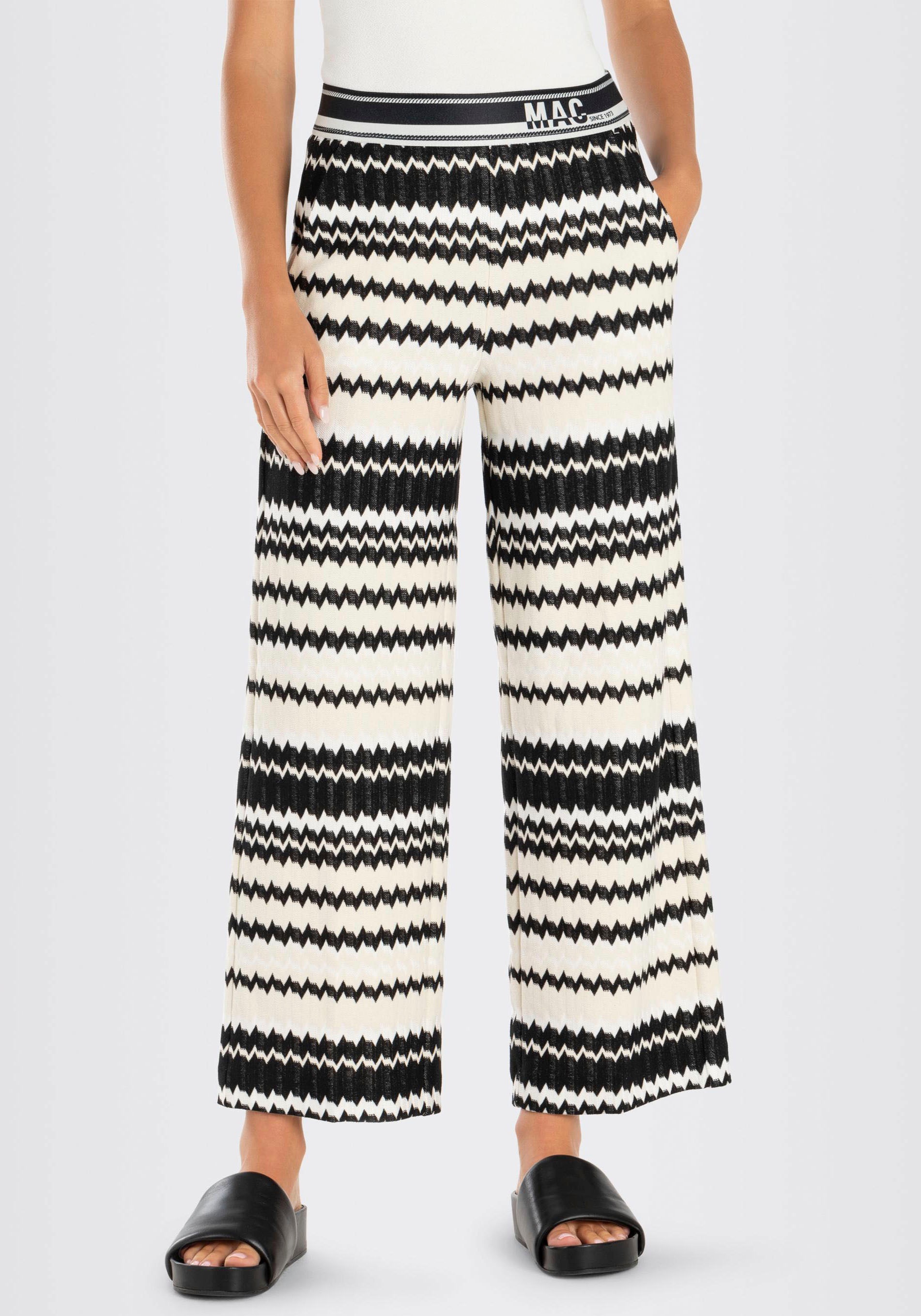 MAC Jerseyhose »Shirt-Hose Palazzo Cropped« kaufen