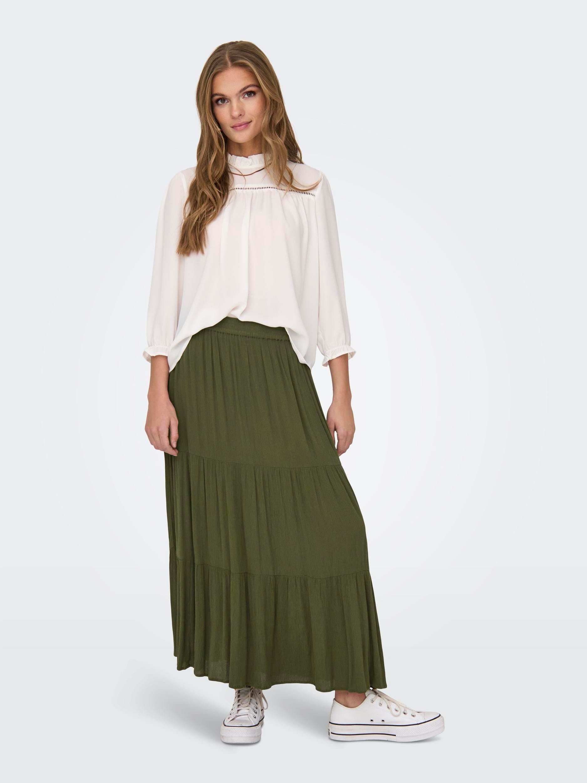 ONLY Maxirock »ONLMIKKA LIFE LONG SKIRT WVN NOOS«