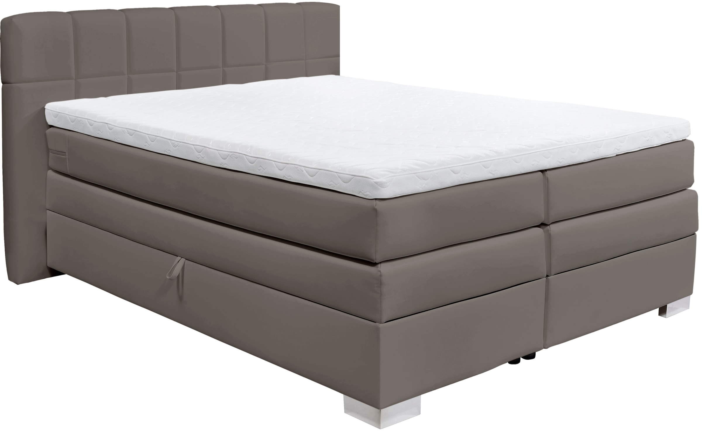INOSIGN Boxspringbett »Airdrie«, inkl. Bettkasten und Topper