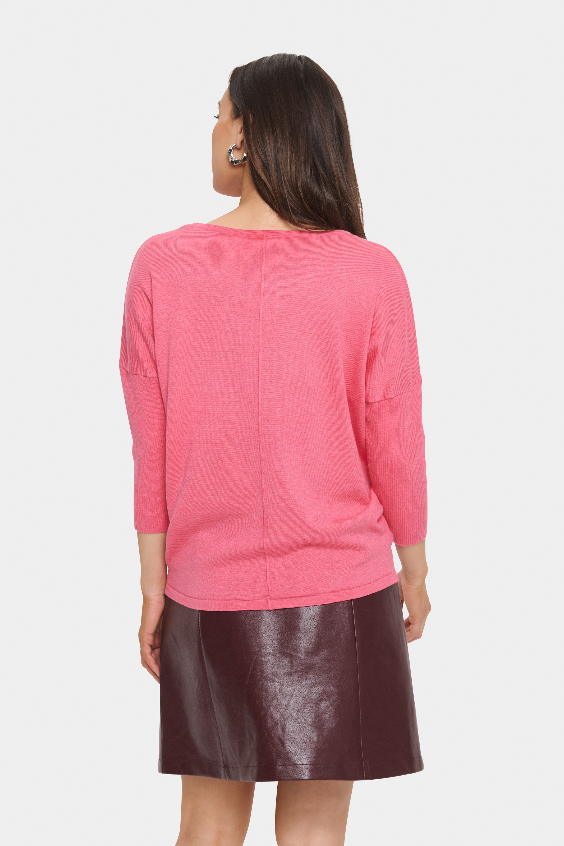 Saint Tropez Rundhalspullover »A2561, MilaSZ R-Neck«