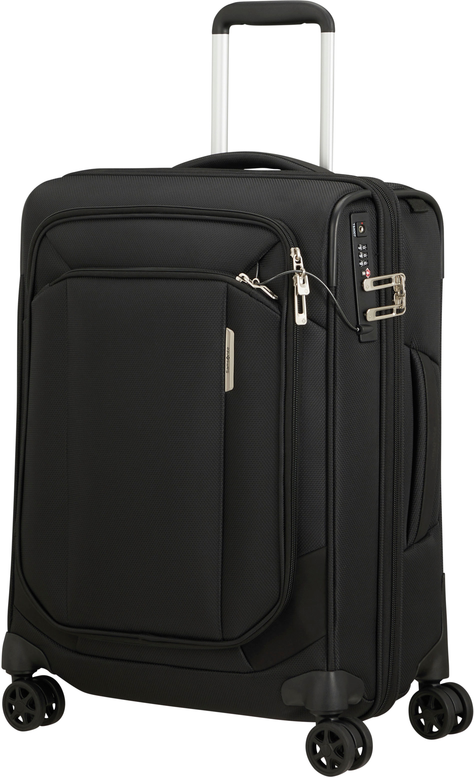 Samsonite Weichgepäck-Trolley »RESPARK exp, verschiedene Größen und Farben«, 4 Rollen, Reisekoffer Aufgabegepäck Reisegepäck mit Volumenerweiterung