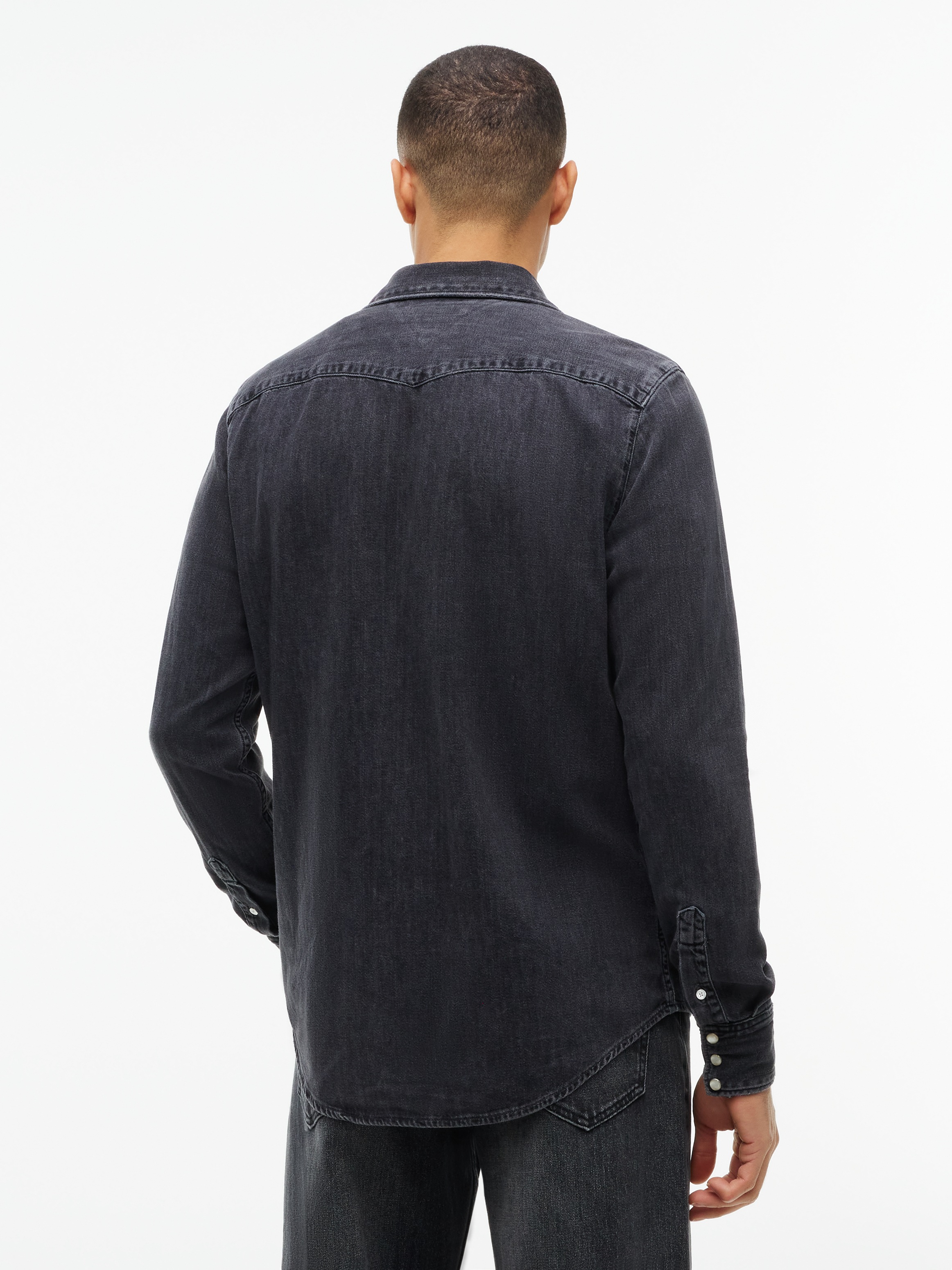 Tommy Hilfiger Jeanshemd »WESTERN DENIM« Regular Fit, Western-Stil