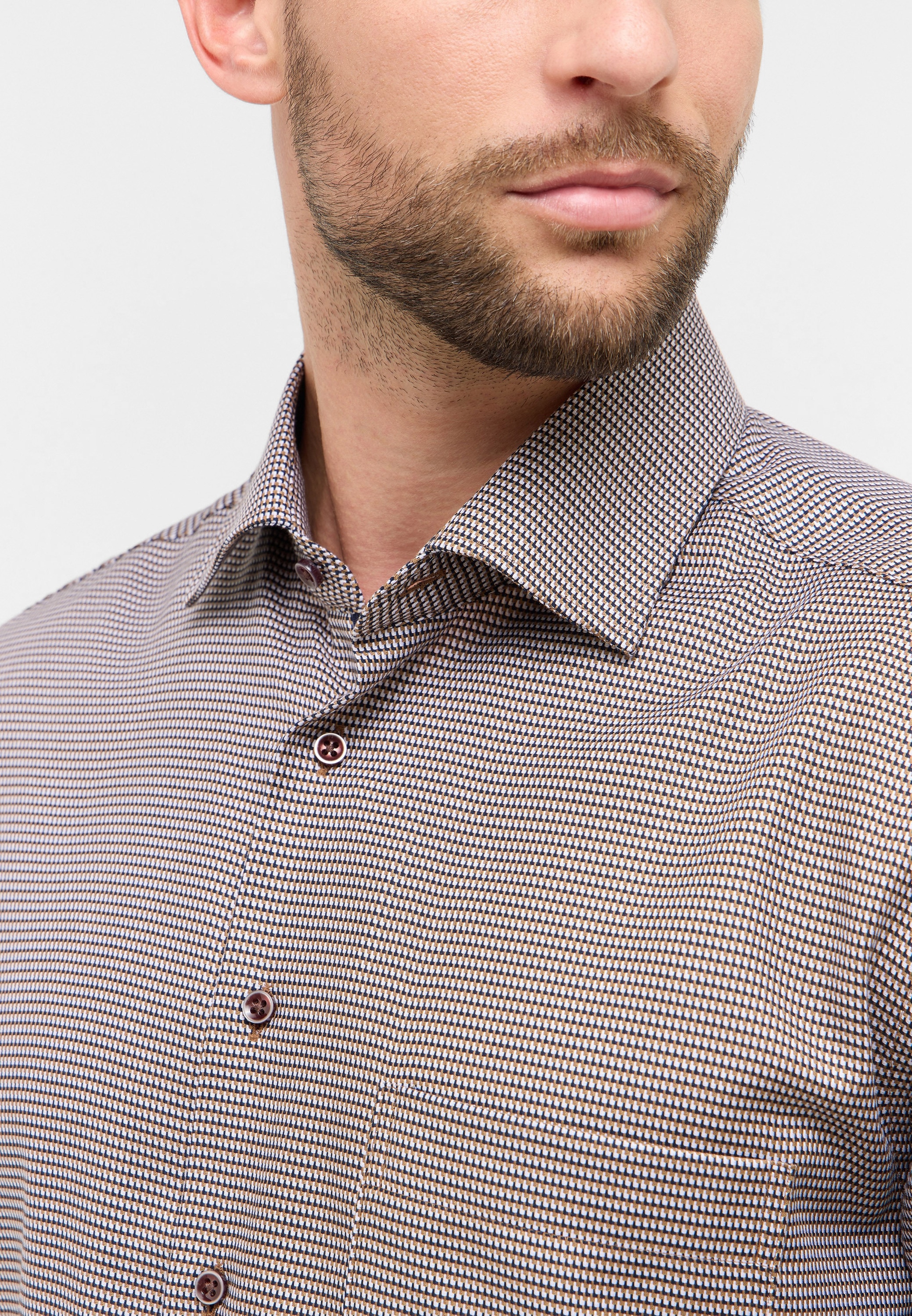 Eterna Langarmhemd »COMFORT FIT«, NON IRON (bügelfrei)