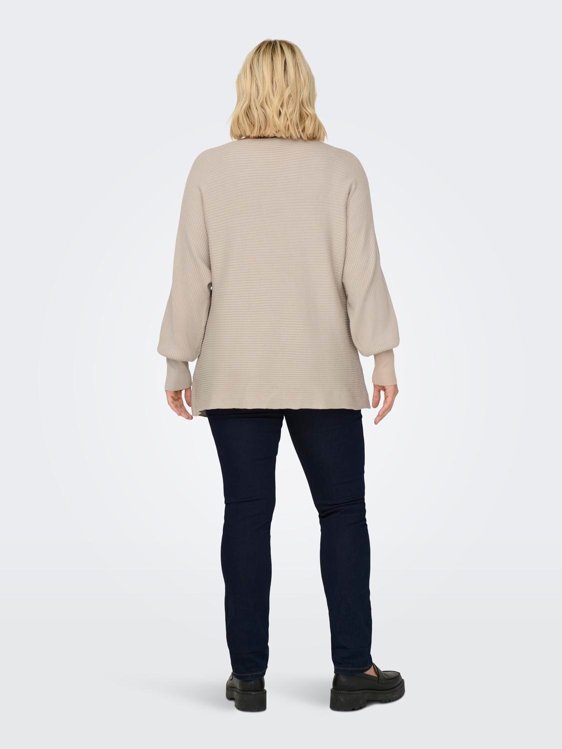 ONLY CARMAKOMA Strickpullover »CARNEW ADALINE LIFE L/S PULLOVER KNT«