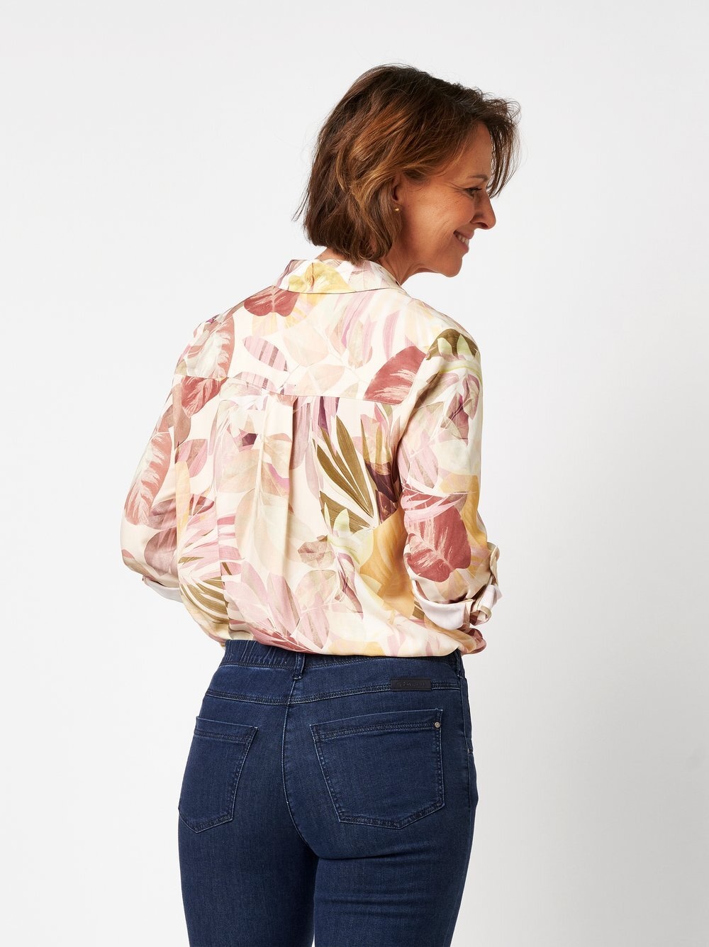 Relaxed Hemdbluse »Sweet Bea« mit tropischem Print