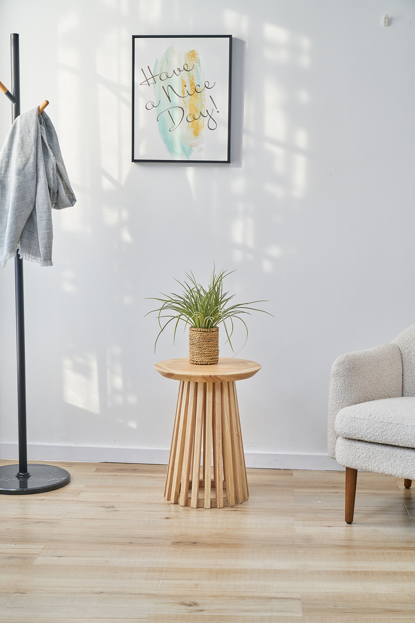 SIT Beistelltisch, auch als Hocker verwendbar, Platte mit schweizer Kante