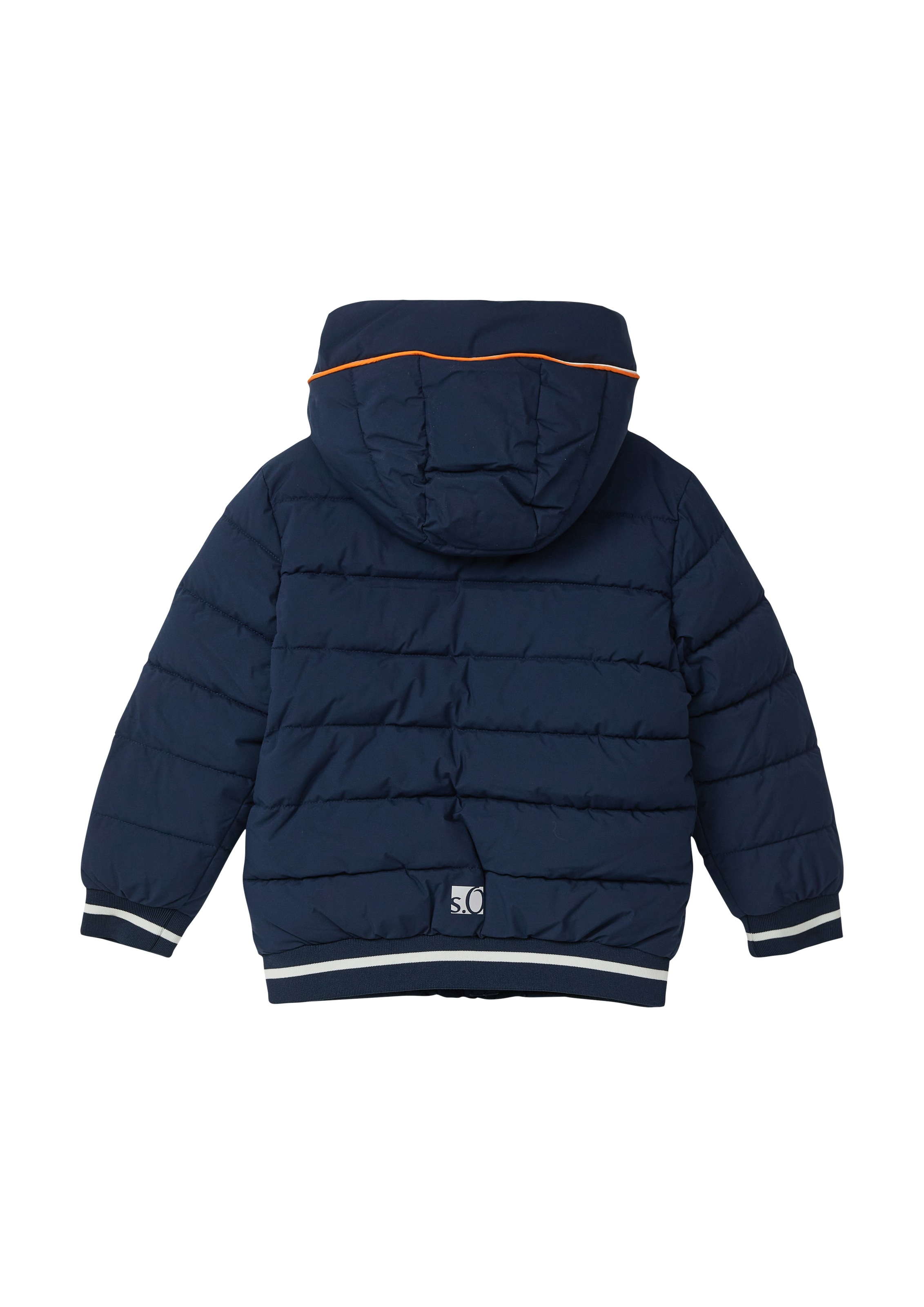 s.Oliver Junior Steppjacke mit Kapuze mit Kapuze und Aufnäher, für boys