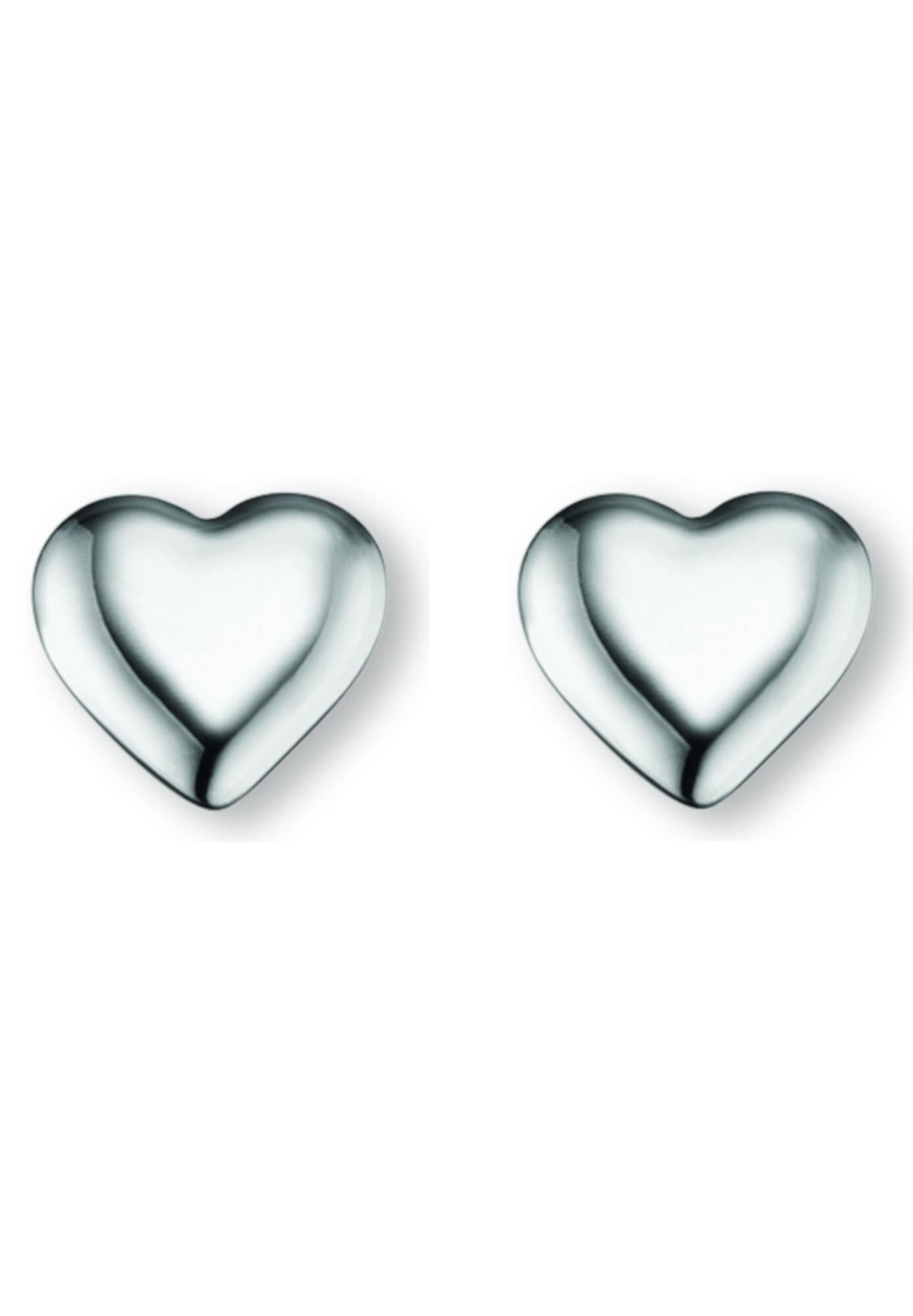 ONE ELEMENT Paar Ohrstecker »Herz Ohrringe  Ohrstecker aus 925 Silber«