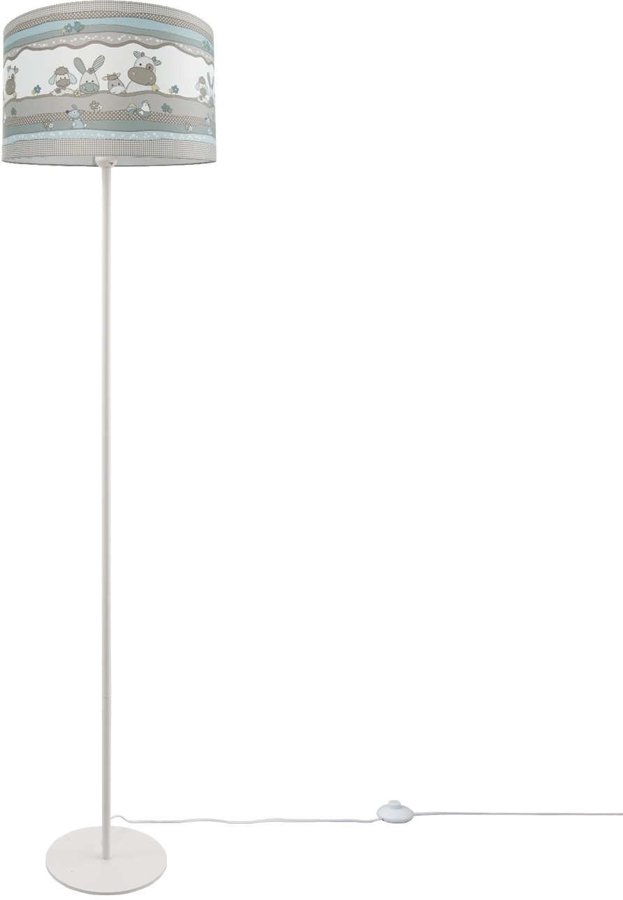 Paco Home Stehlampe »Cosmo 210«, 1 flammig-flammig, Kinderlampe LED Kinderzimmer, Tier-Motiv, verspielt, Stehleuchte E27