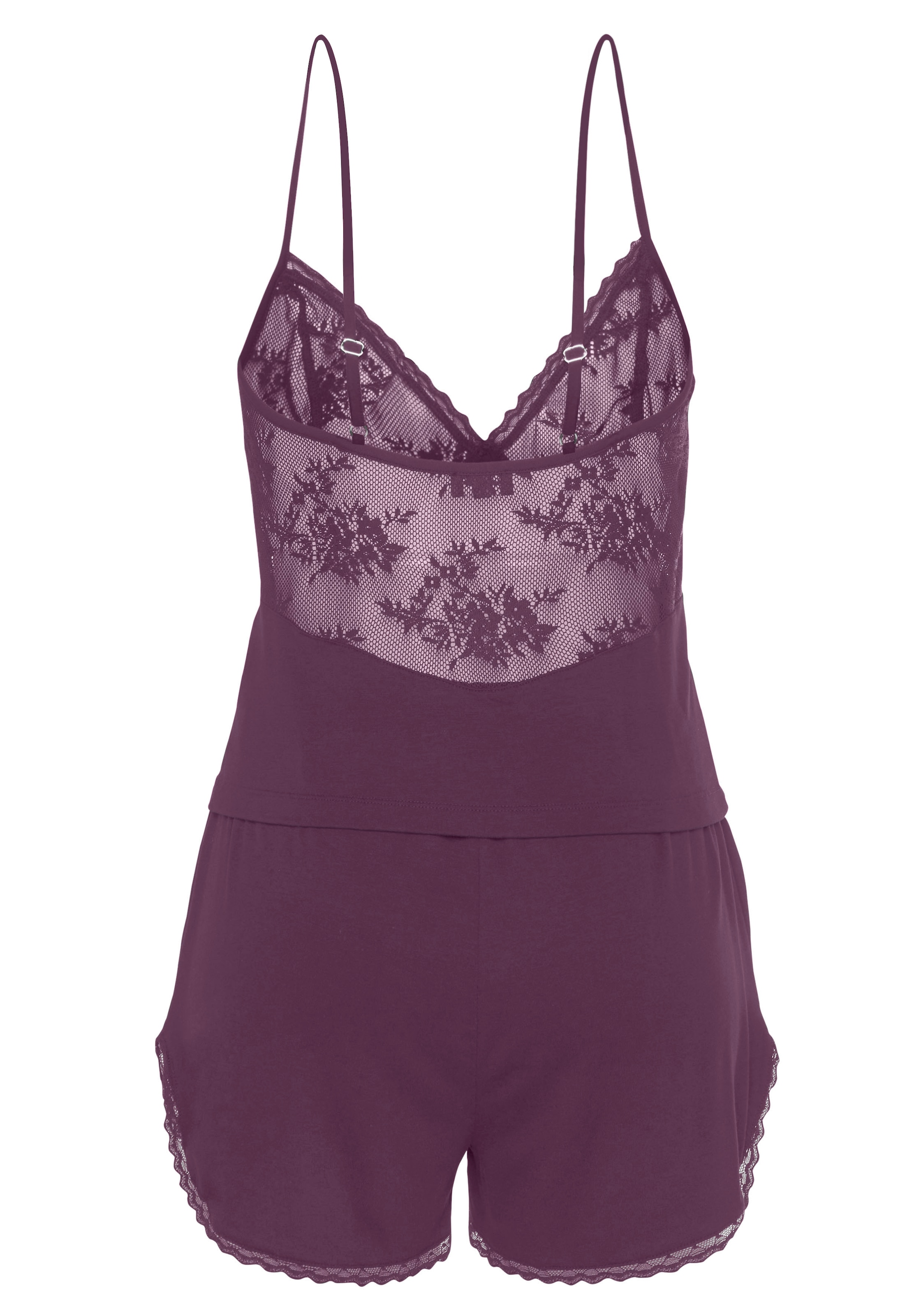 Bruno Banani Shorty, (2 tlg.), mit schönen Spitzendetails