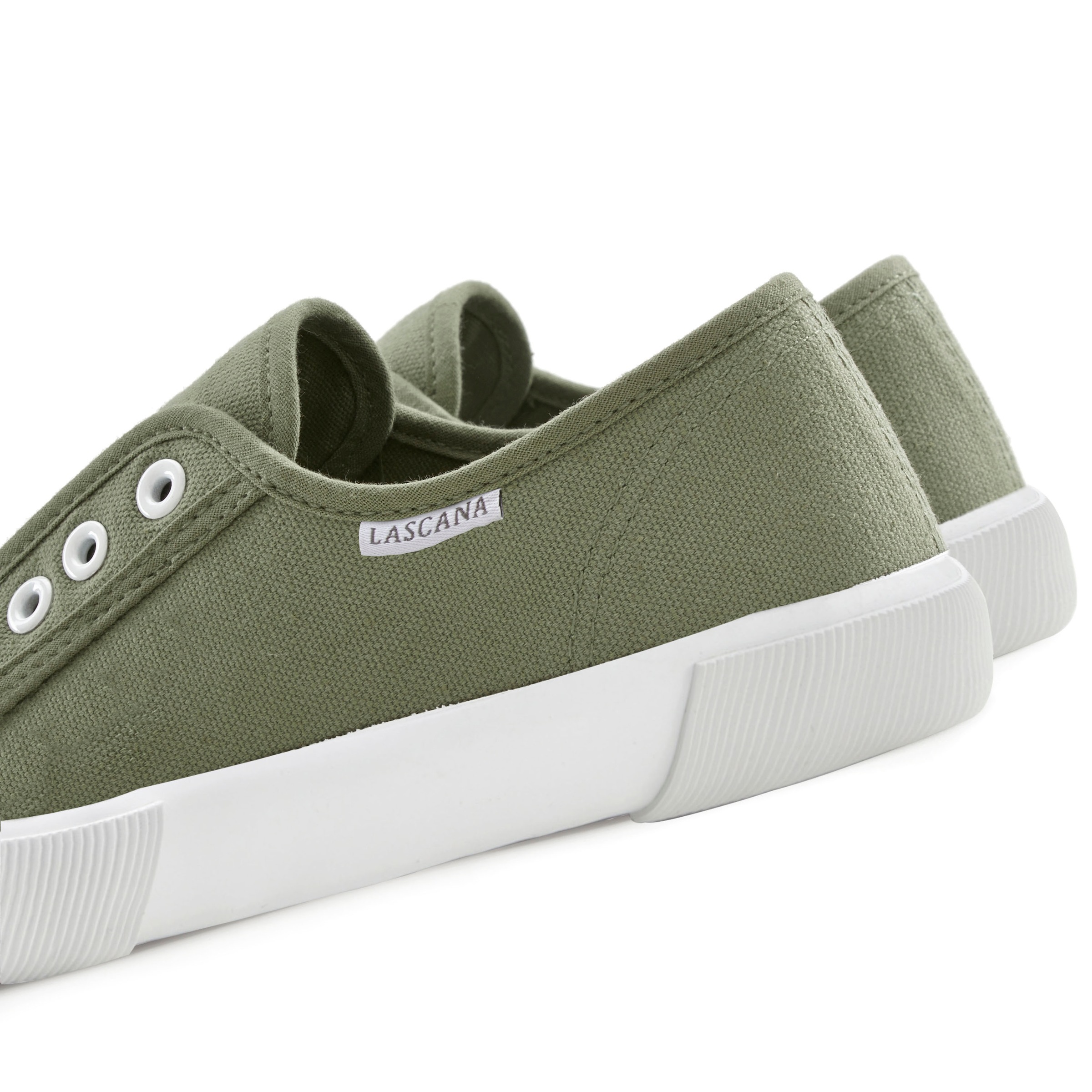LASCANA Sneaker, Slipper, Halbschuh bequem zum Reinschlüpfen VEGAN
