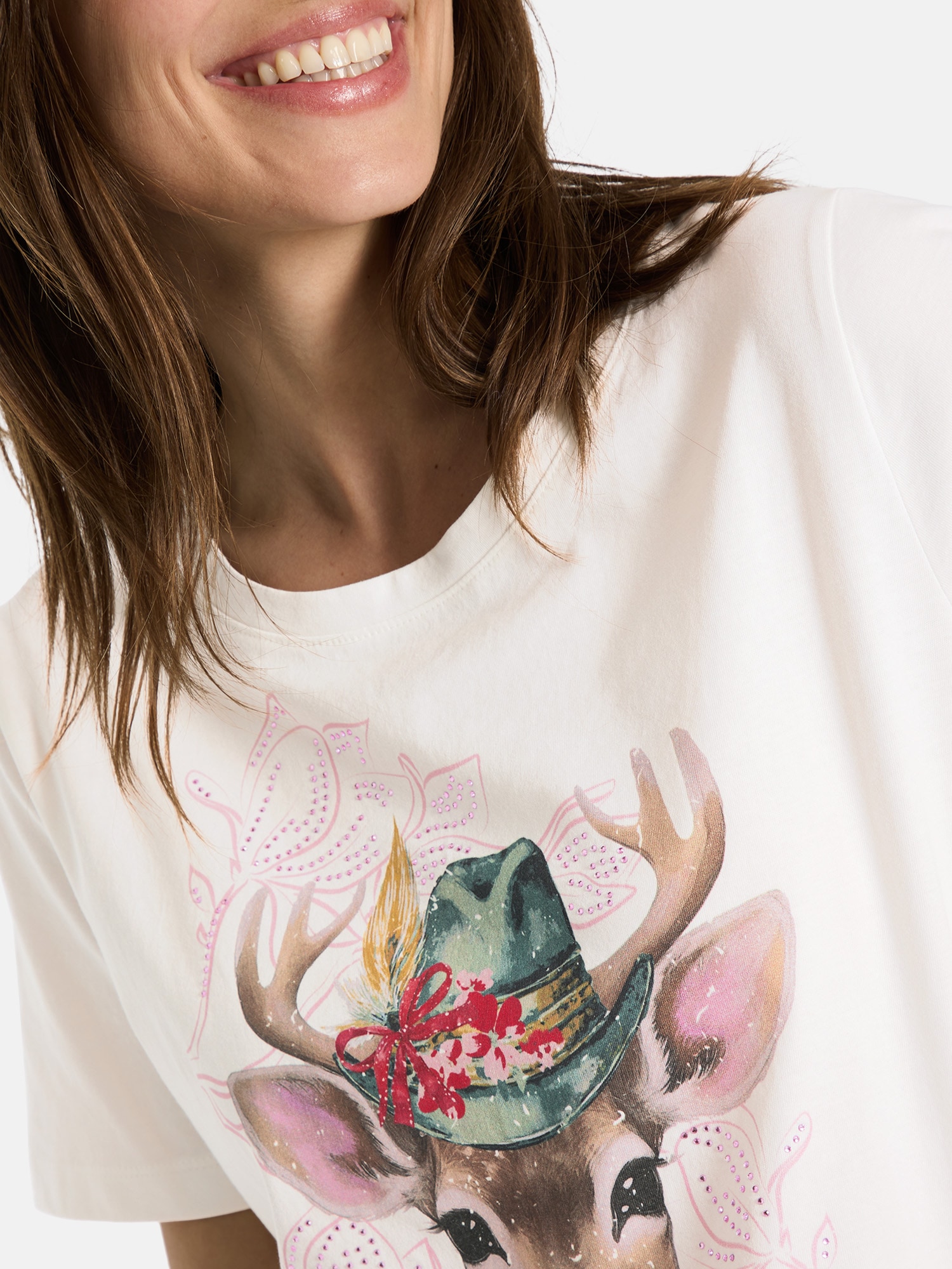 Lieblingsstück Rundhalsshirt »Cara« mit Frontprint