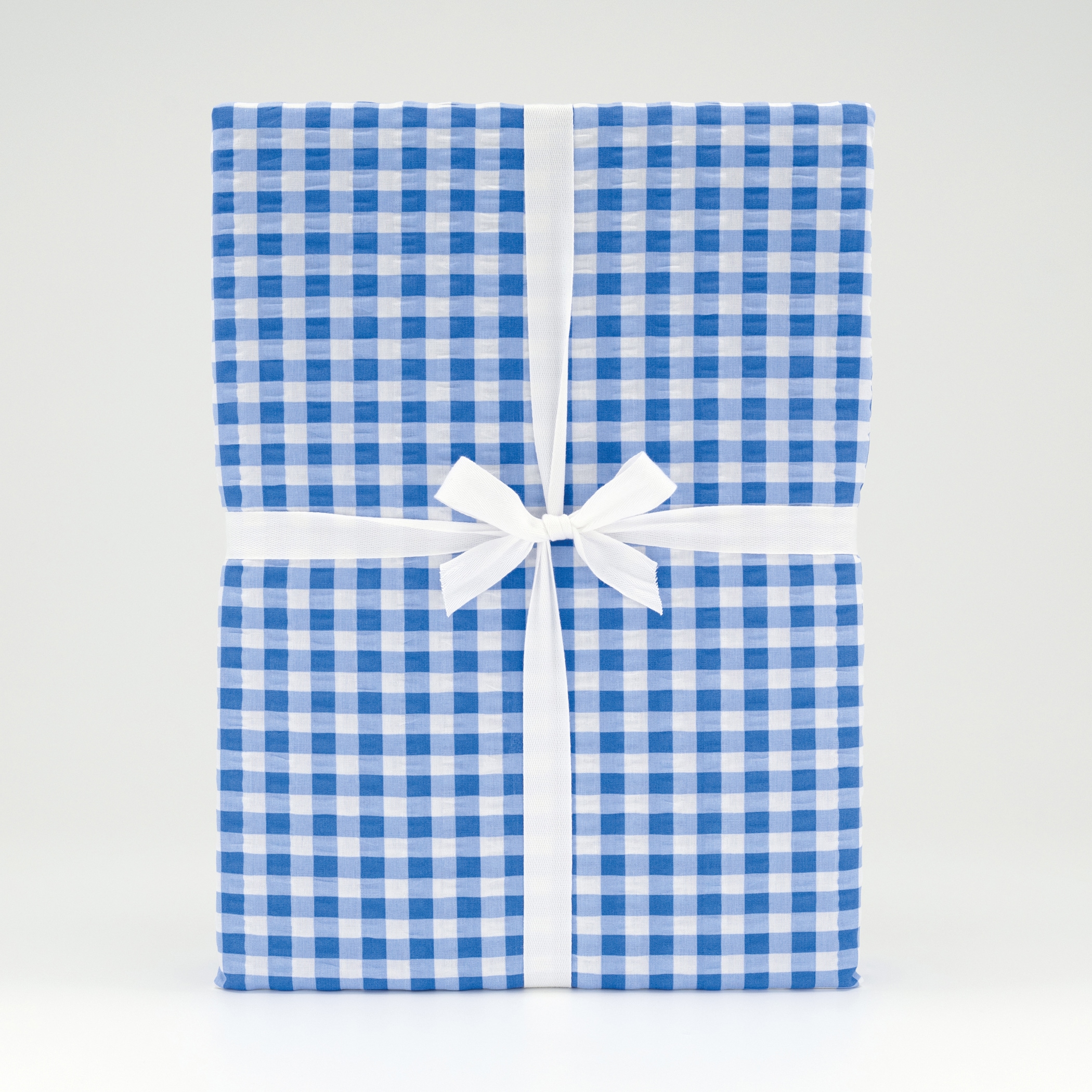 Florella Bettwäsche »Vichy sky  Soft-Seersucker,  100% Baumwolle«