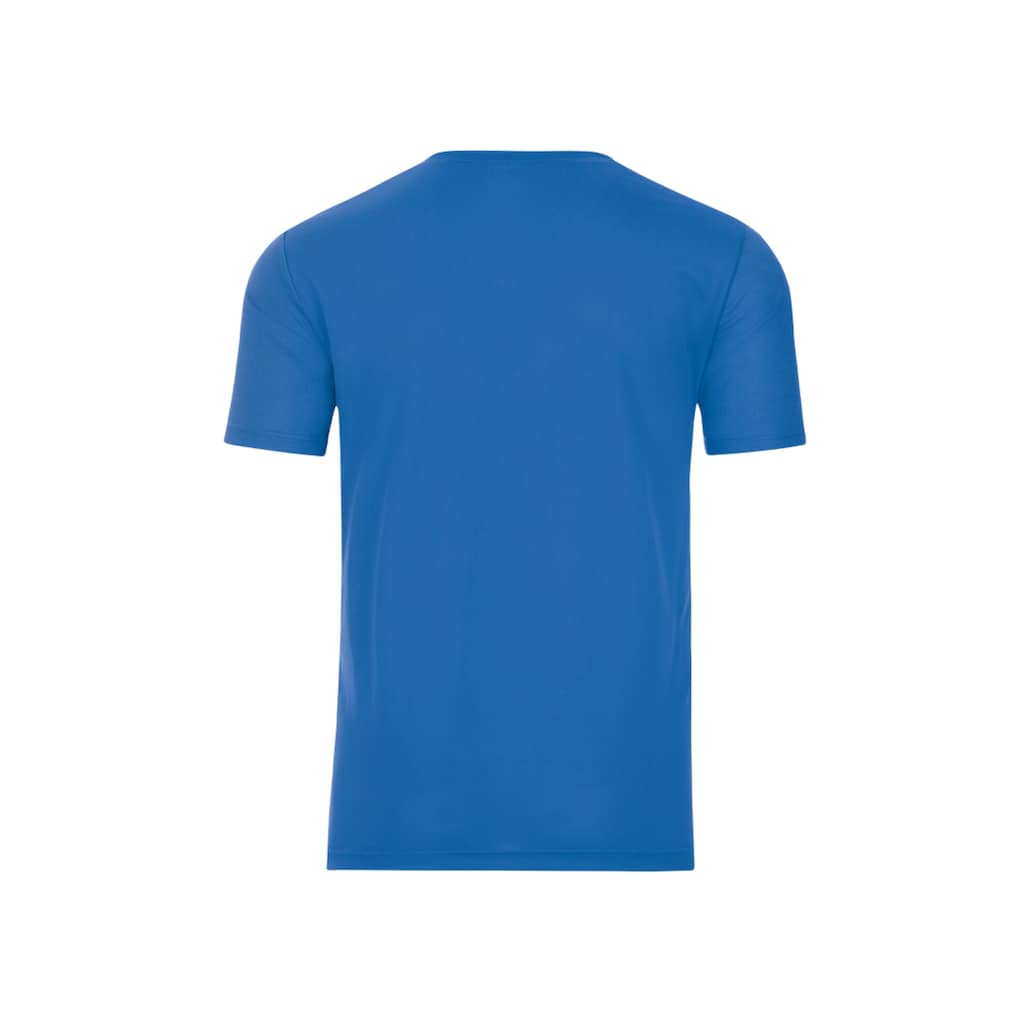 Trigema T-Shirt »TRIGEMA V-Shirt COOLMAX®«, (1 tlg.)