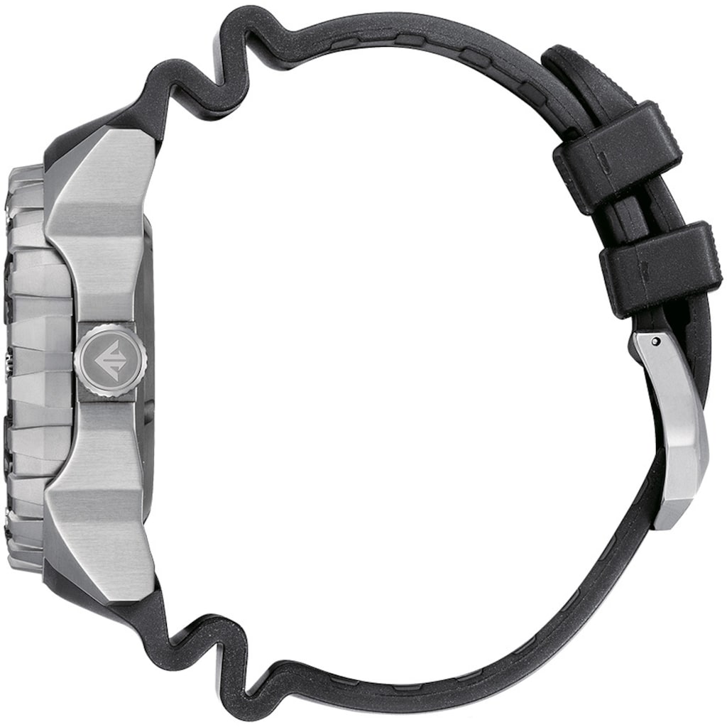 Citizen Automatikuhr »NB6004-08E«, (Set, 2 tlg., mit zusätzlichem Verlängerungsband in schwarz), Armbanduhr, Herrenuhr
