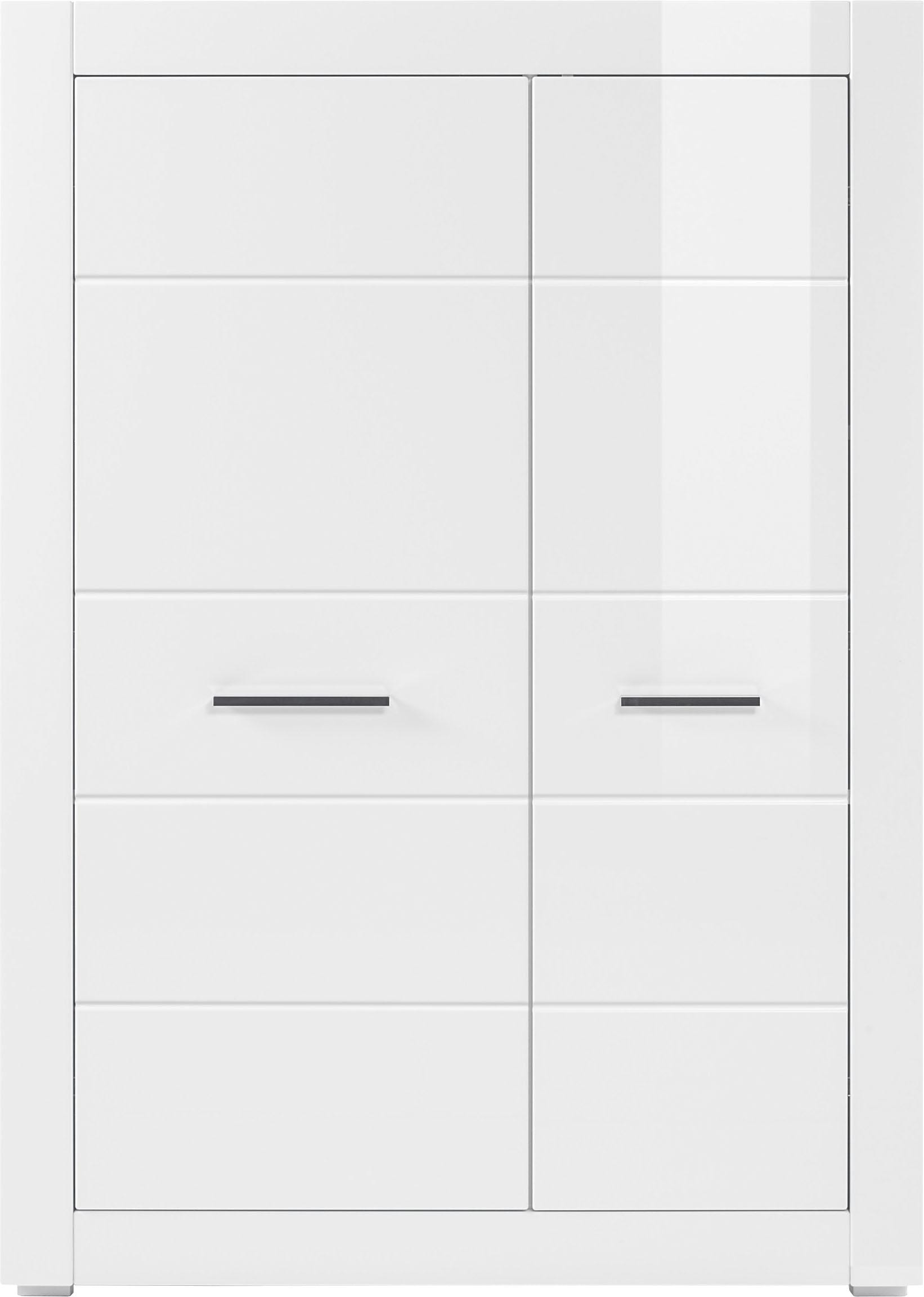 Stauraumschrank »BIANCO«, Höhe 142 cm