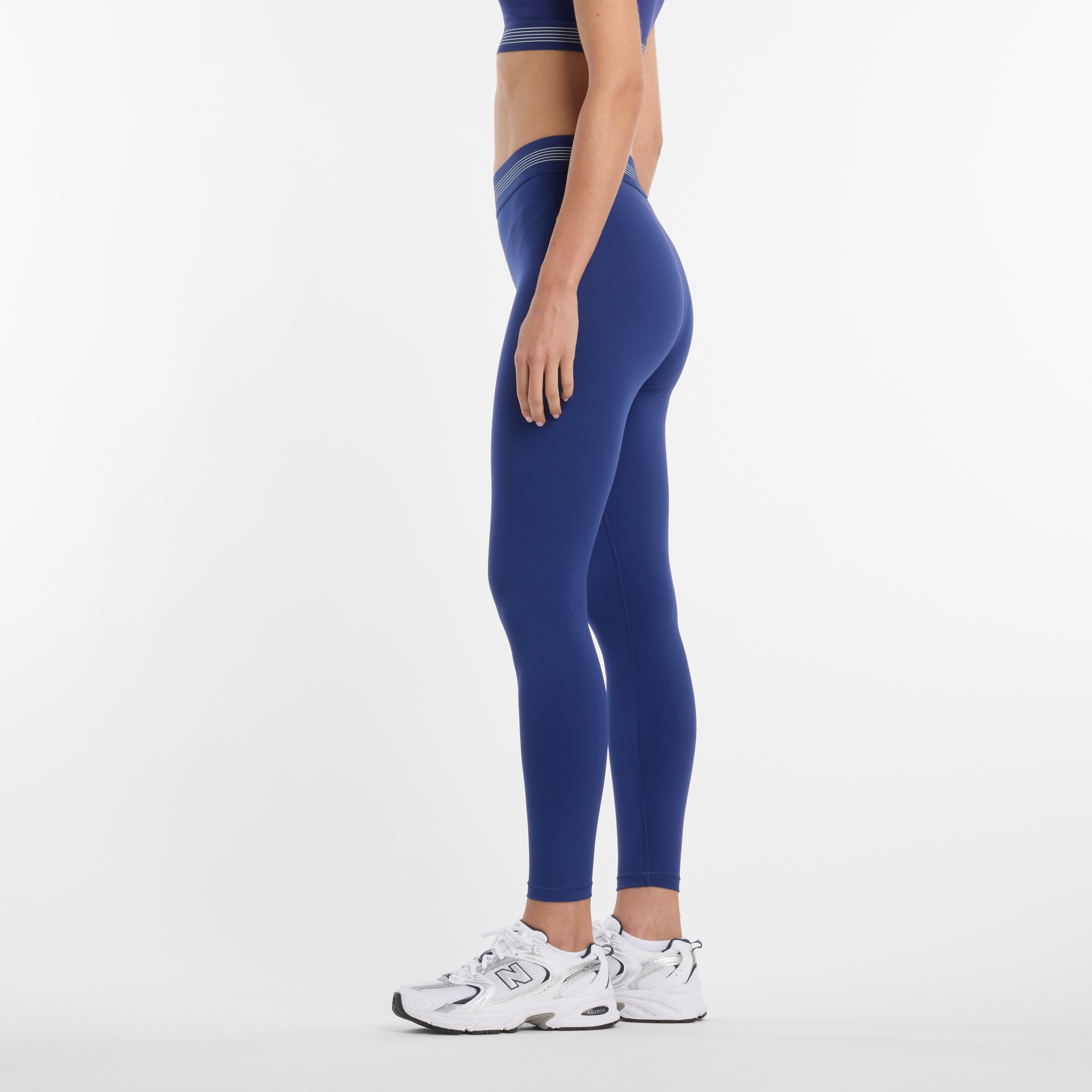 New Balance Funktionstights  schnelltrocknend, elastischer Materialmix, aus Polyester und Elasthan