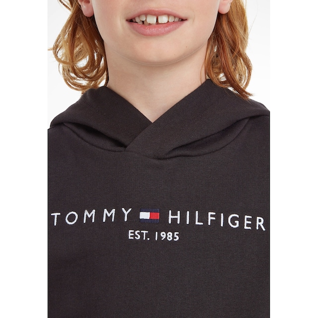 Kinder HOODIE«, Jungen Hilfiger ♕ Kapuzensweatshirt Tommy MiniMe,für Mädchen bei »ESSENTIAL und Junior Kids