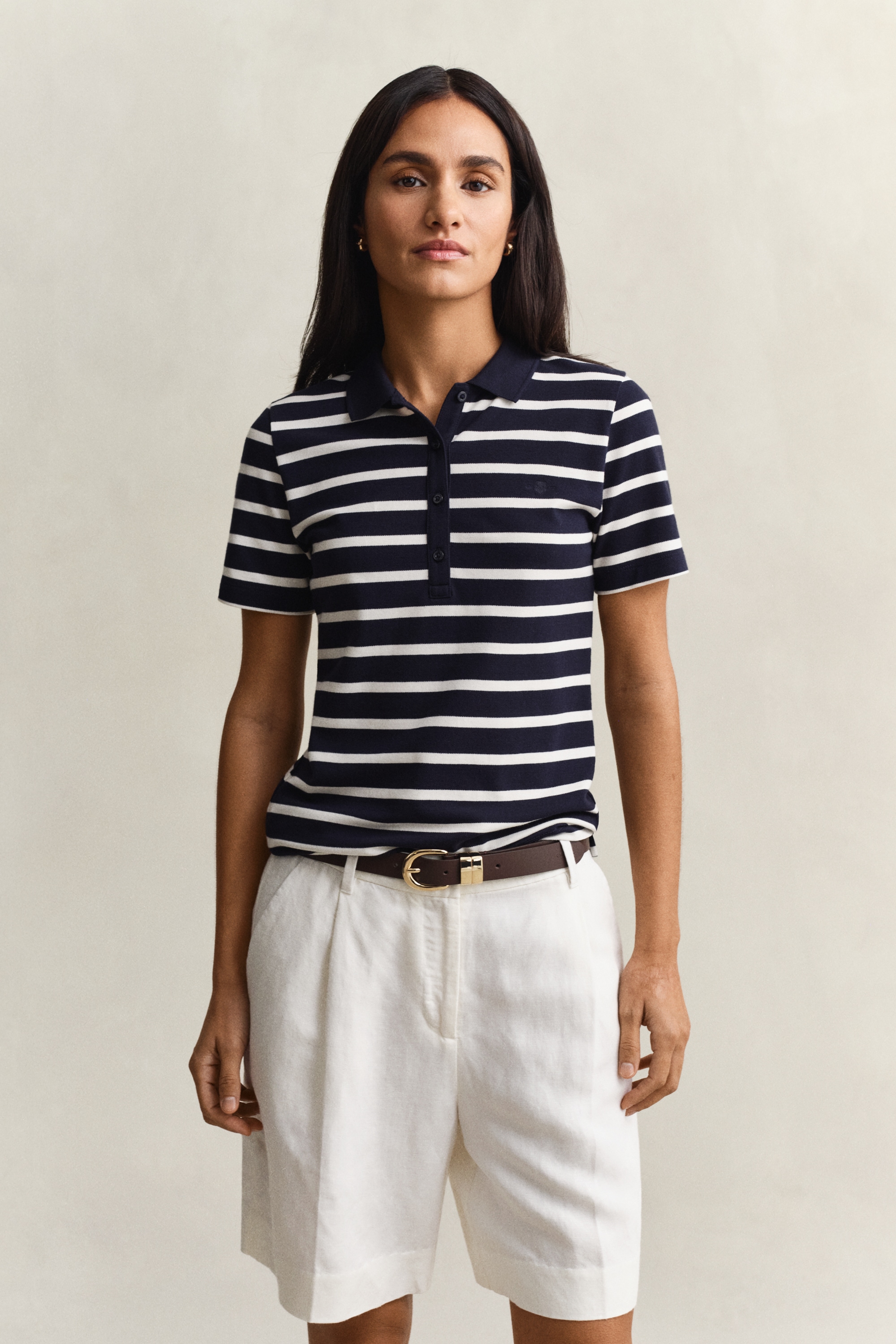 Gant Poloshirt »SLIM STRIPED« Slim fit mit Polokragen
