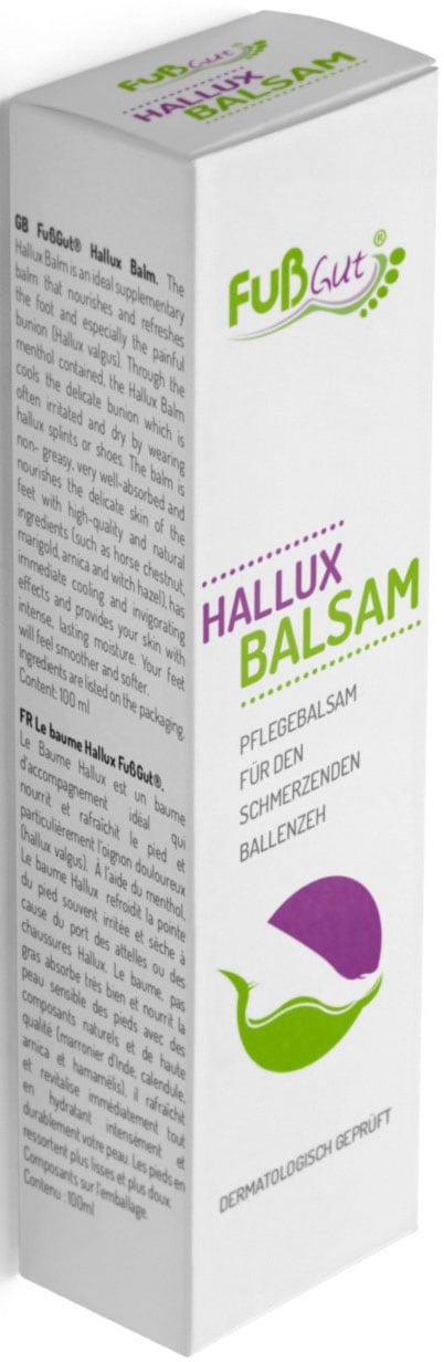 Fußgut Hallux-Bandage »Nachtbandage & Hallux Balsam«, links, Gr.1 (36-40),  Gr.2 (41-46) mit 3 Jahren XXL Garantie | Socken