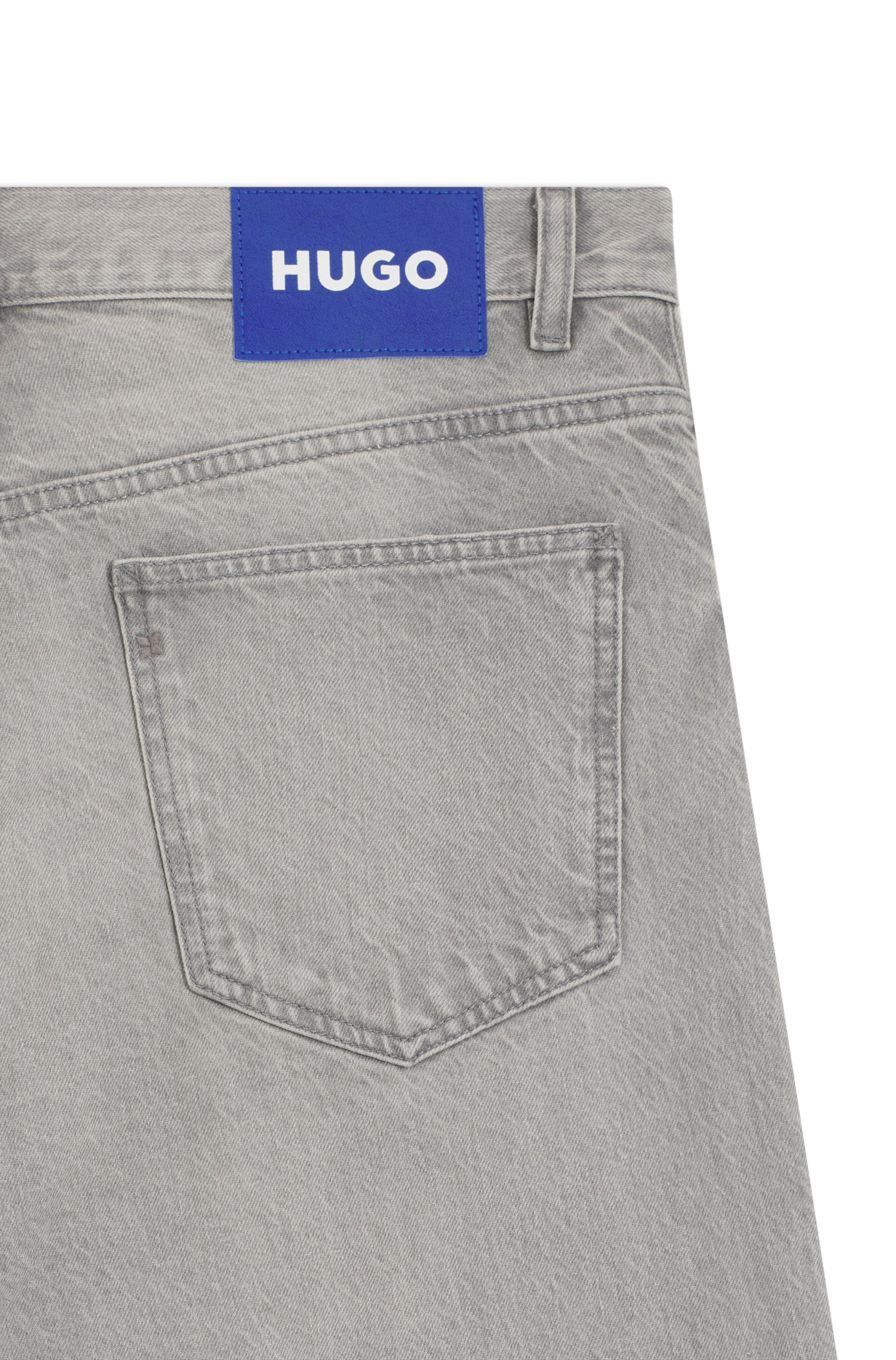 HUGO Blue 5-Pocket-Jeans »Nate« Baggy Fit, mittlere Leibhöhe