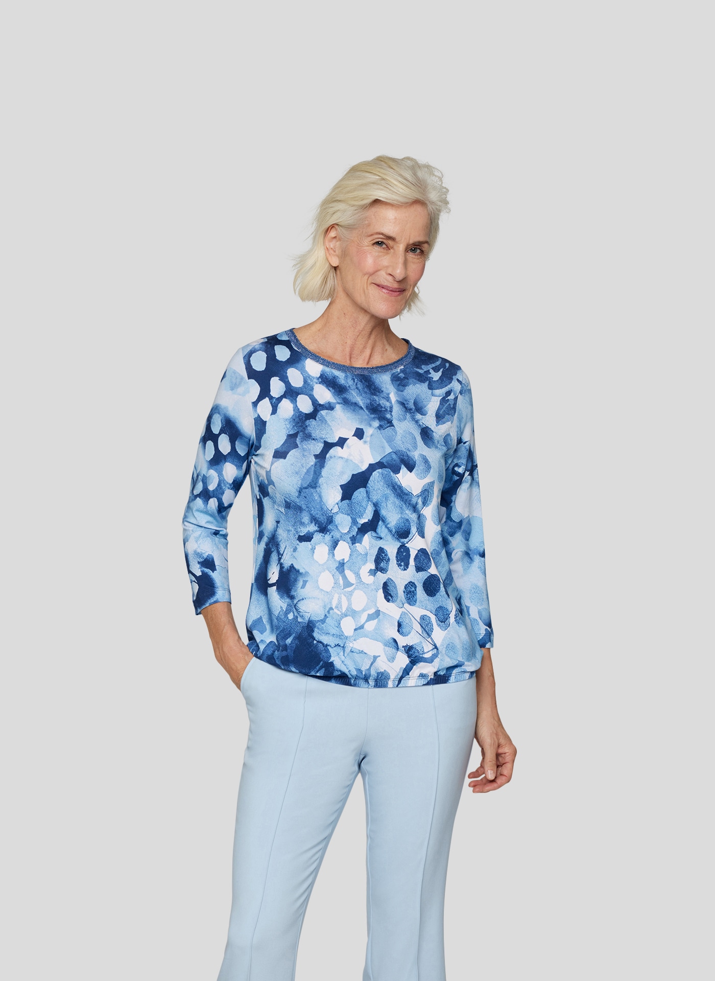 Rabe 3/4-Arm-Shirt, mit All-Over Print