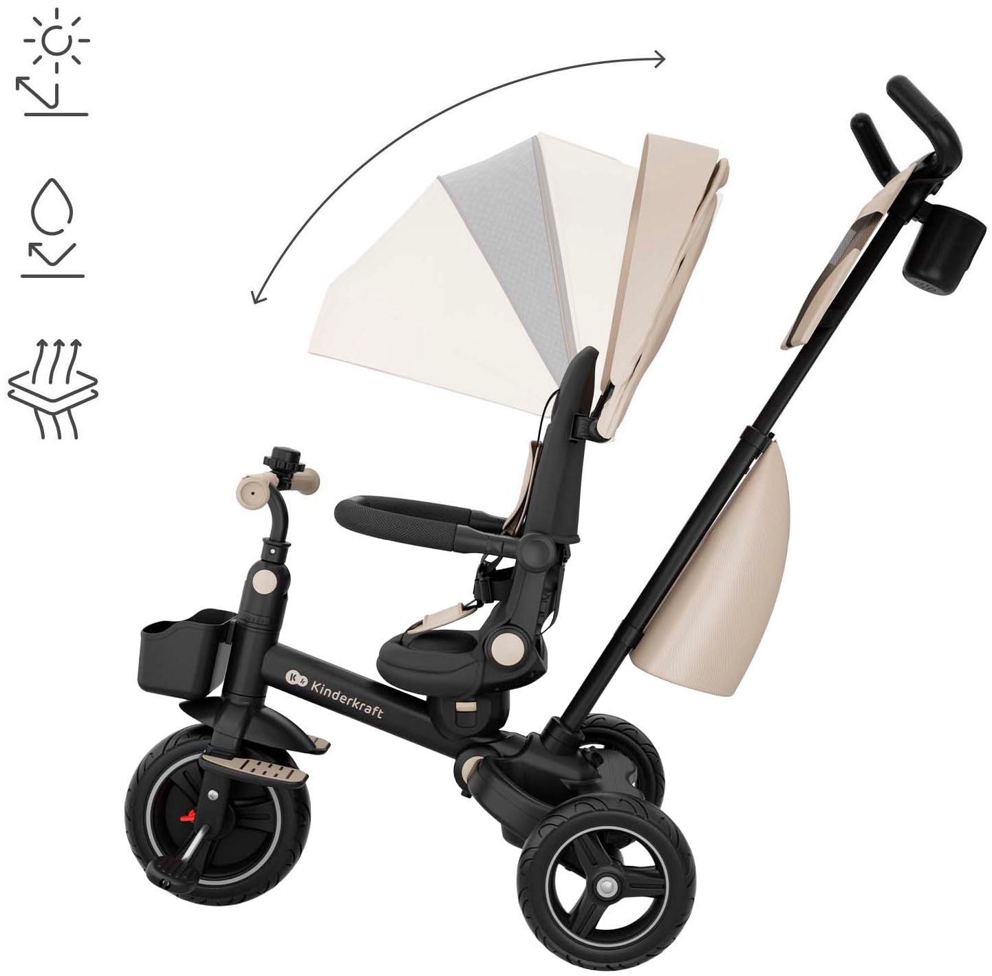 Kinderkraft Dreirad »SPINSTEP 2 PLUS«