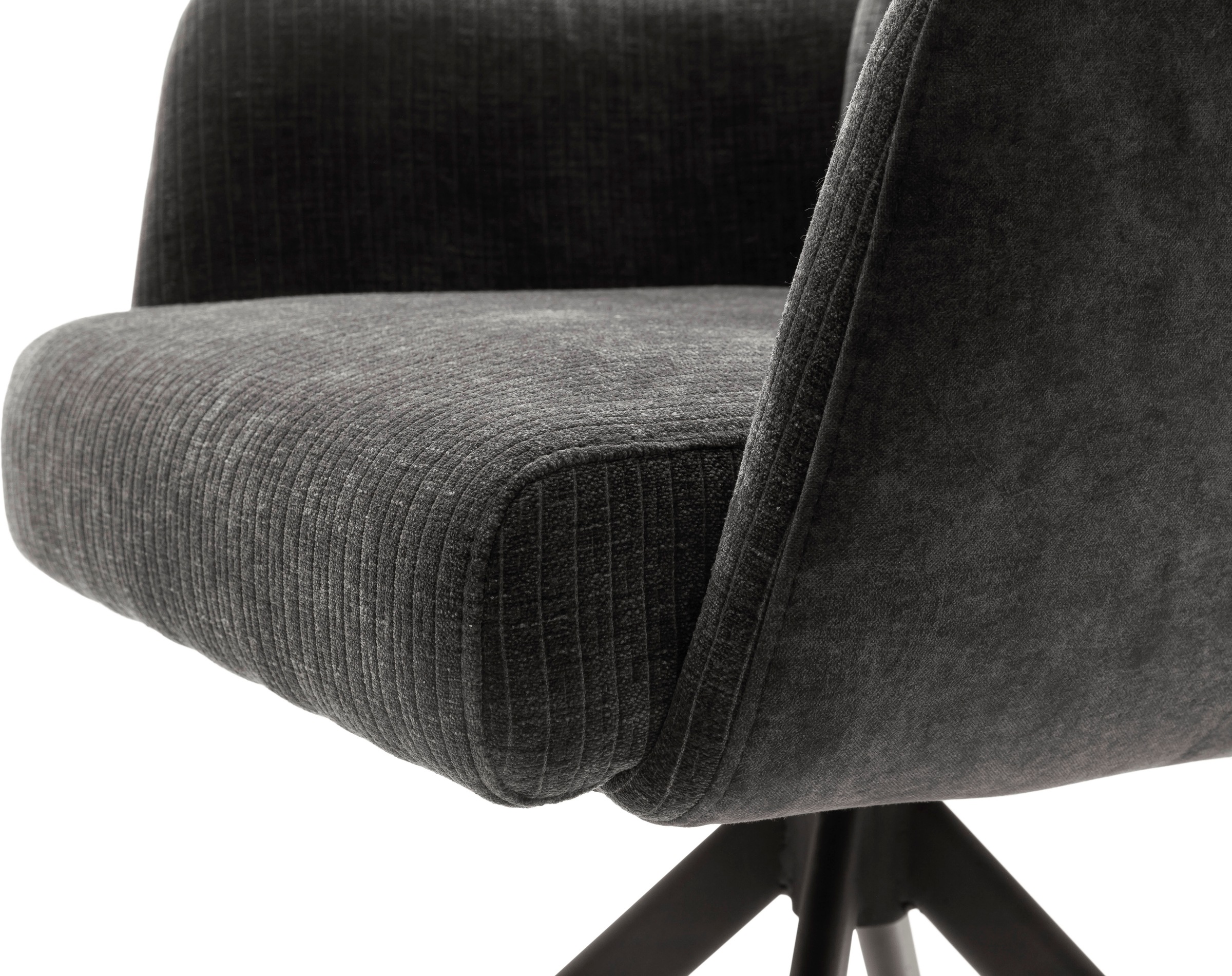 MCA furniture Esszimmerstuhl »MALIA« () (Set, 2 Stck), 360° drehbar, Taschenfederkern, Sitzhöhe ca. 49 cm