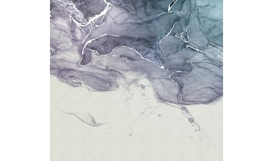Komar Fototapete »Ink Blue Fluid«, minimalistisch-abstrakt kaufen