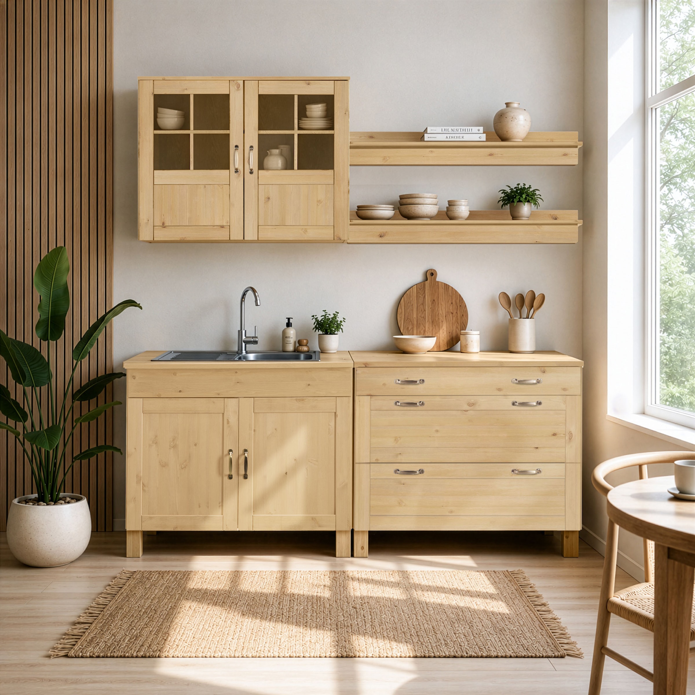Home affaire Spülenschrank »Alby« Breite 100 cm, 1 Fach