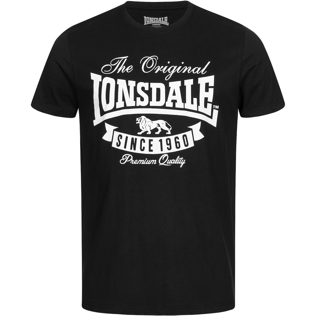 Lonsdale T-Shirt »SUSSEX-TORBAY«, (Packung, 2 tlg., 2er-Pack)