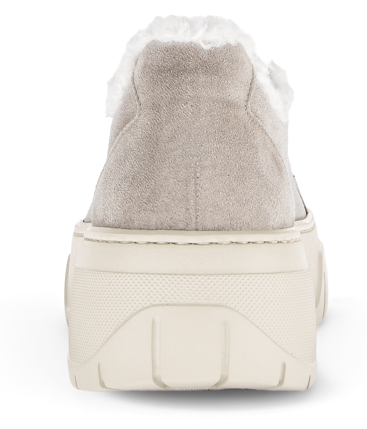 Gabor Plateausneaker  , Plateau, Freizeitschuh, Halbschuh, Schnürschuh mit Warmfutter-Kragen