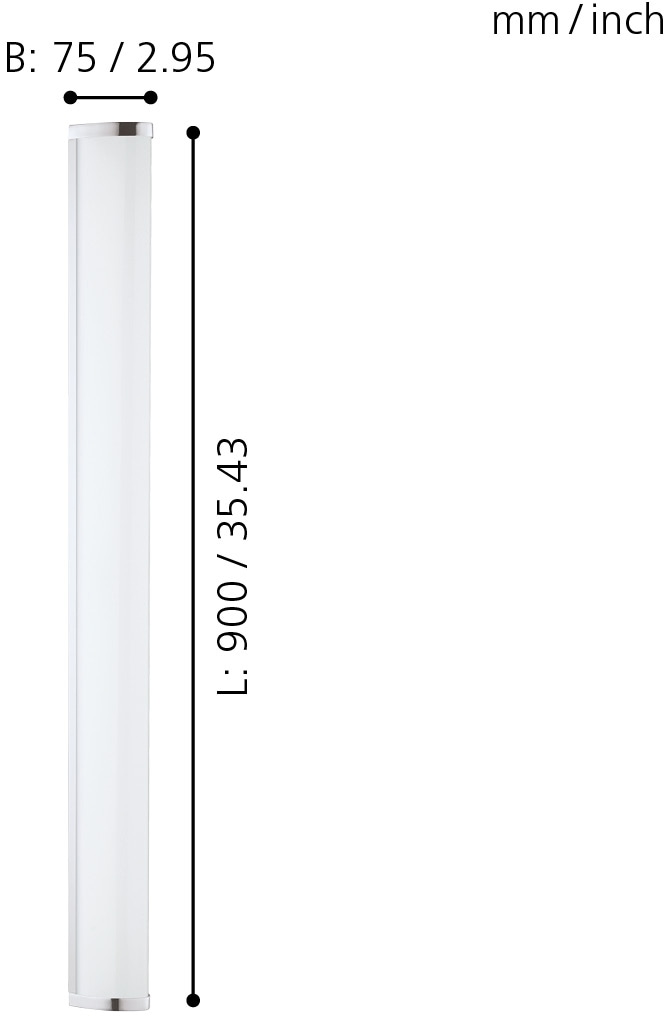 1 flammig-flammig »GITA Garantie online kaufen XXL 3 LED mit | Wandleuchte 2«, EGLO Jahren