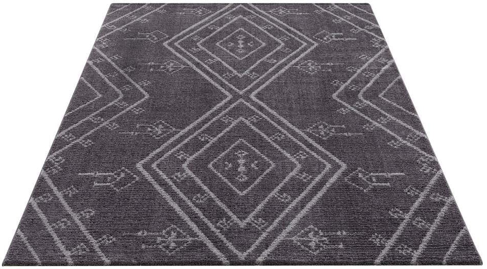 Carpet City Teppich »April 2291«, rechteckig, Boho-Teppich, besonders weich, Hochflor