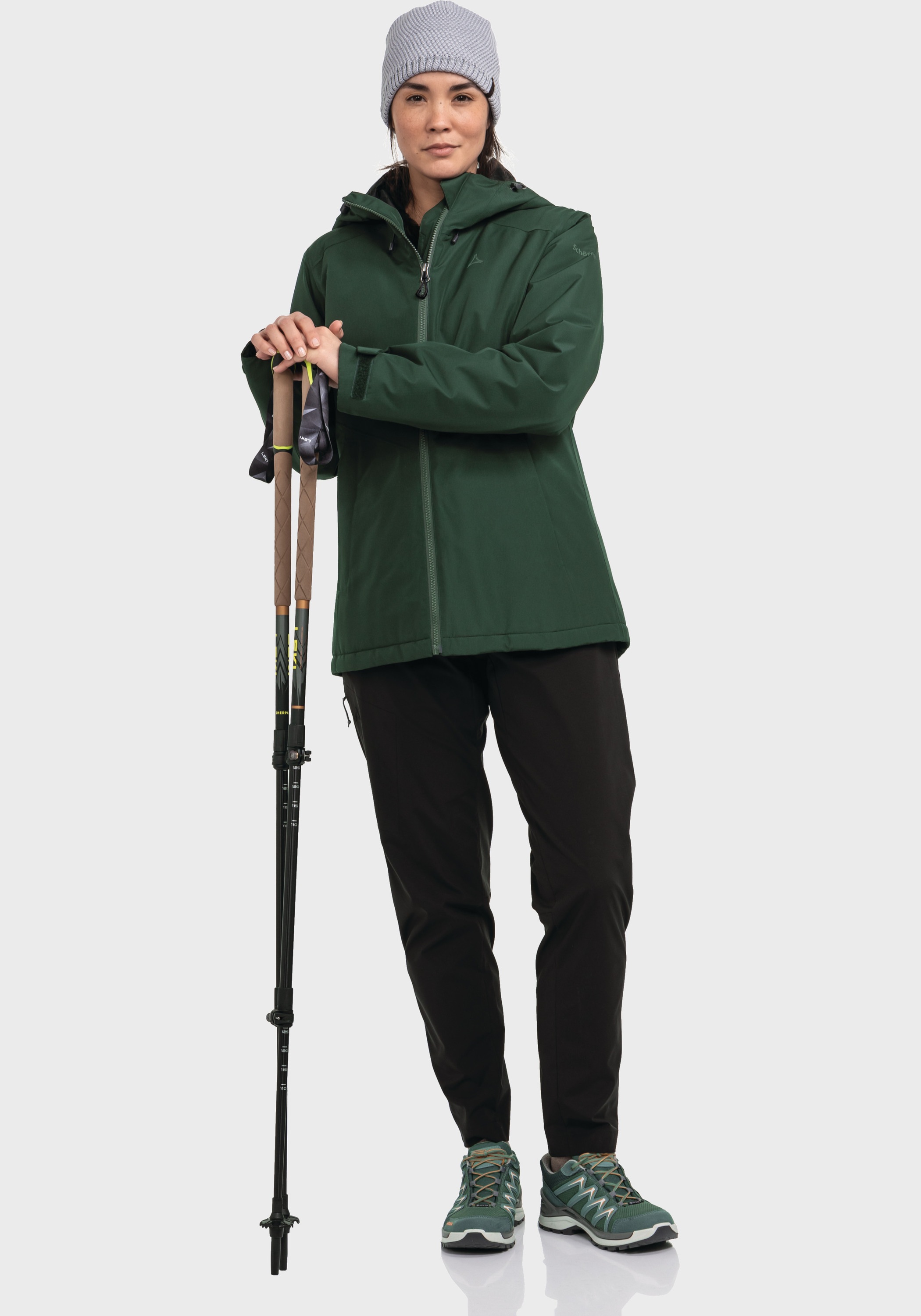 Schöffel Outdoorjacke »Hiking Ins Jacket Style Wildkar WMS«, mit Kapuze