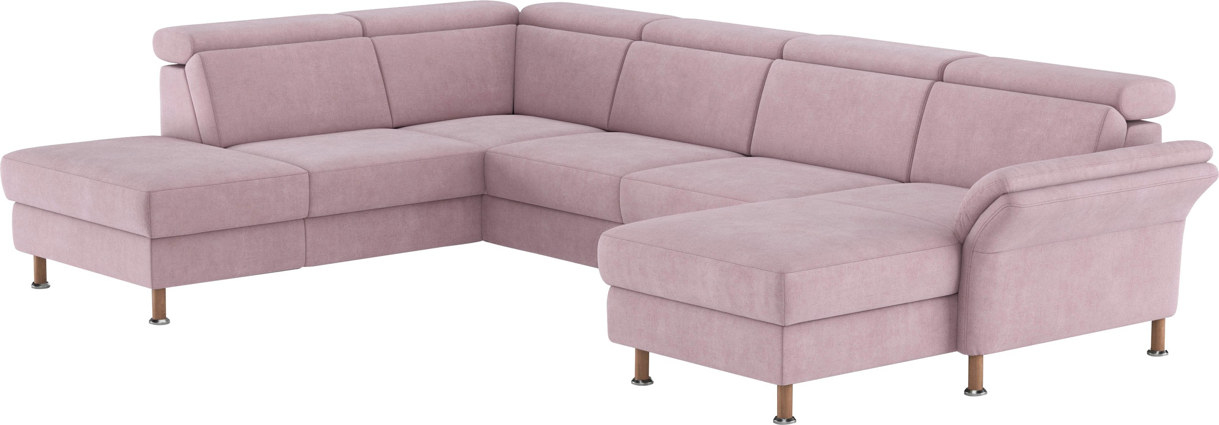 Home affaire Wohnlandschaft »Calypso U-Form« wahlweise mit motorischer Relaxfunktion