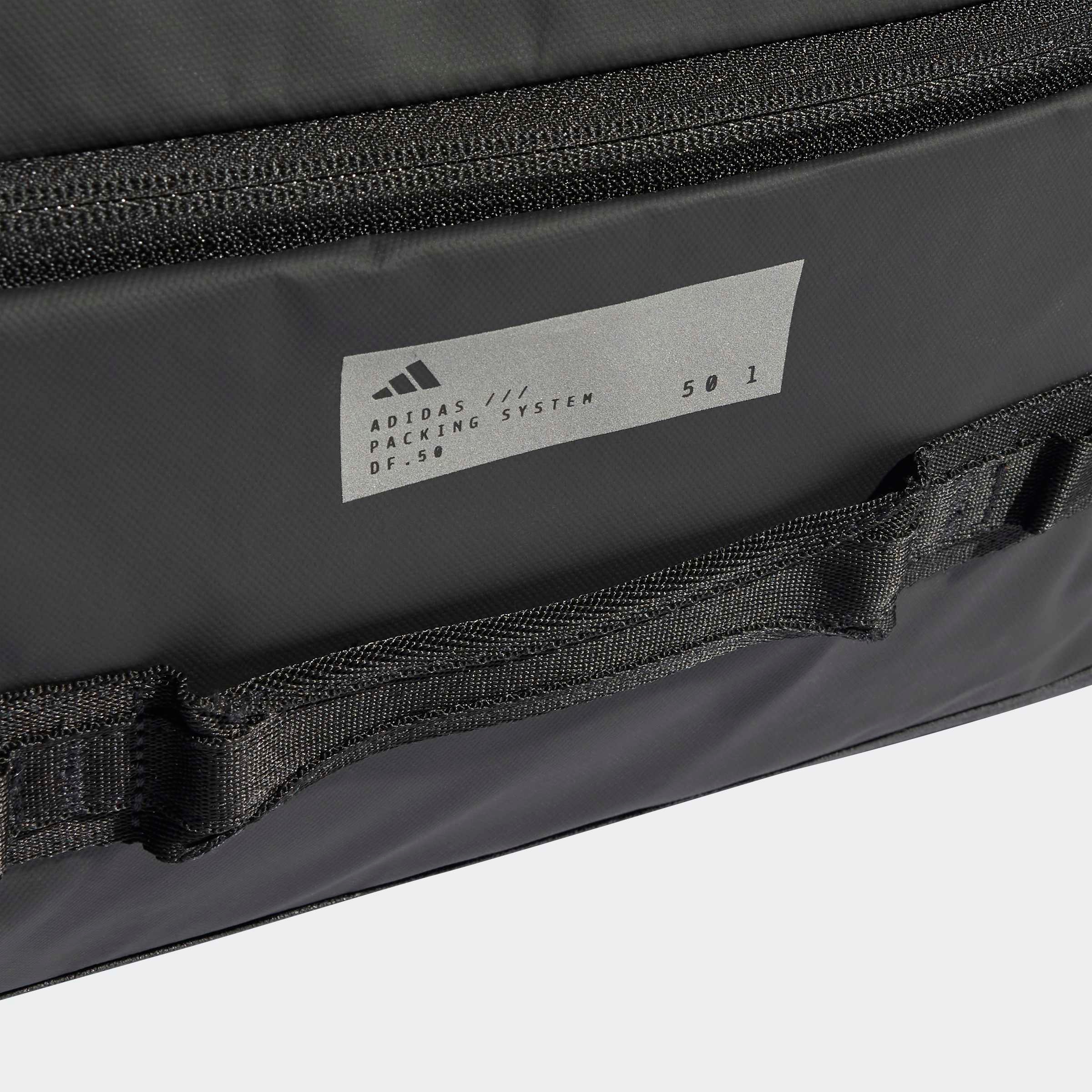 adidas Performance Sporttasche »ADIDAS HYBRID DUFFELBAG« für Erwachsene, aus Polyurethan, mit Griffen und Quertragegurt