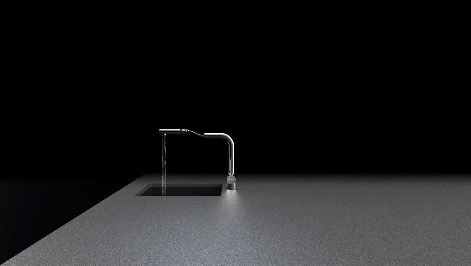 Schock Küchenarmatur »LAIOS SB« ausziehbar, Rückflussverhinderer, Flüsterperlator, Schwenkbereich 360°