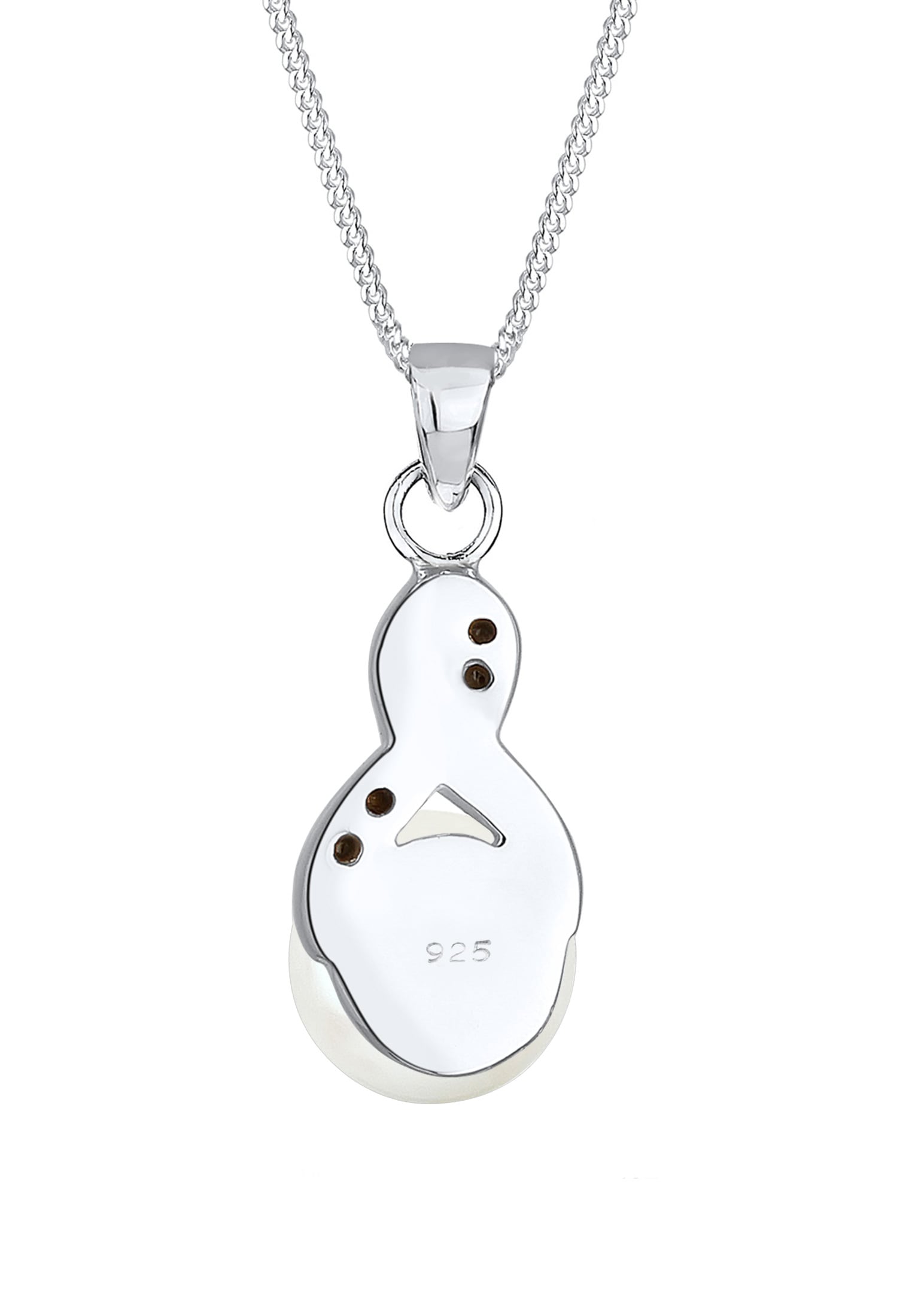 Elli Silberkette »Halskette Infinity Kristalle Süßwasserzuchtperle 925 Sterling Silber«