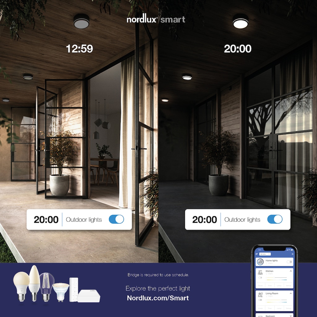 Nordlux LED-Leuchtmittel »Smartlight«, E27, 1 St., Farbwechsler