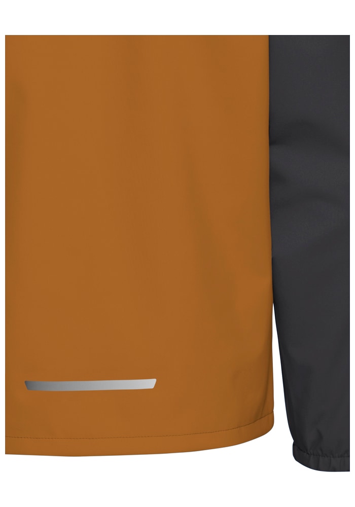 Jack Wolfskin Regenjacke »ADVENTURETRIBE 2L JKT K« atmungsaktiv, wasserdicht, mit Reißverschluss, normale Länge