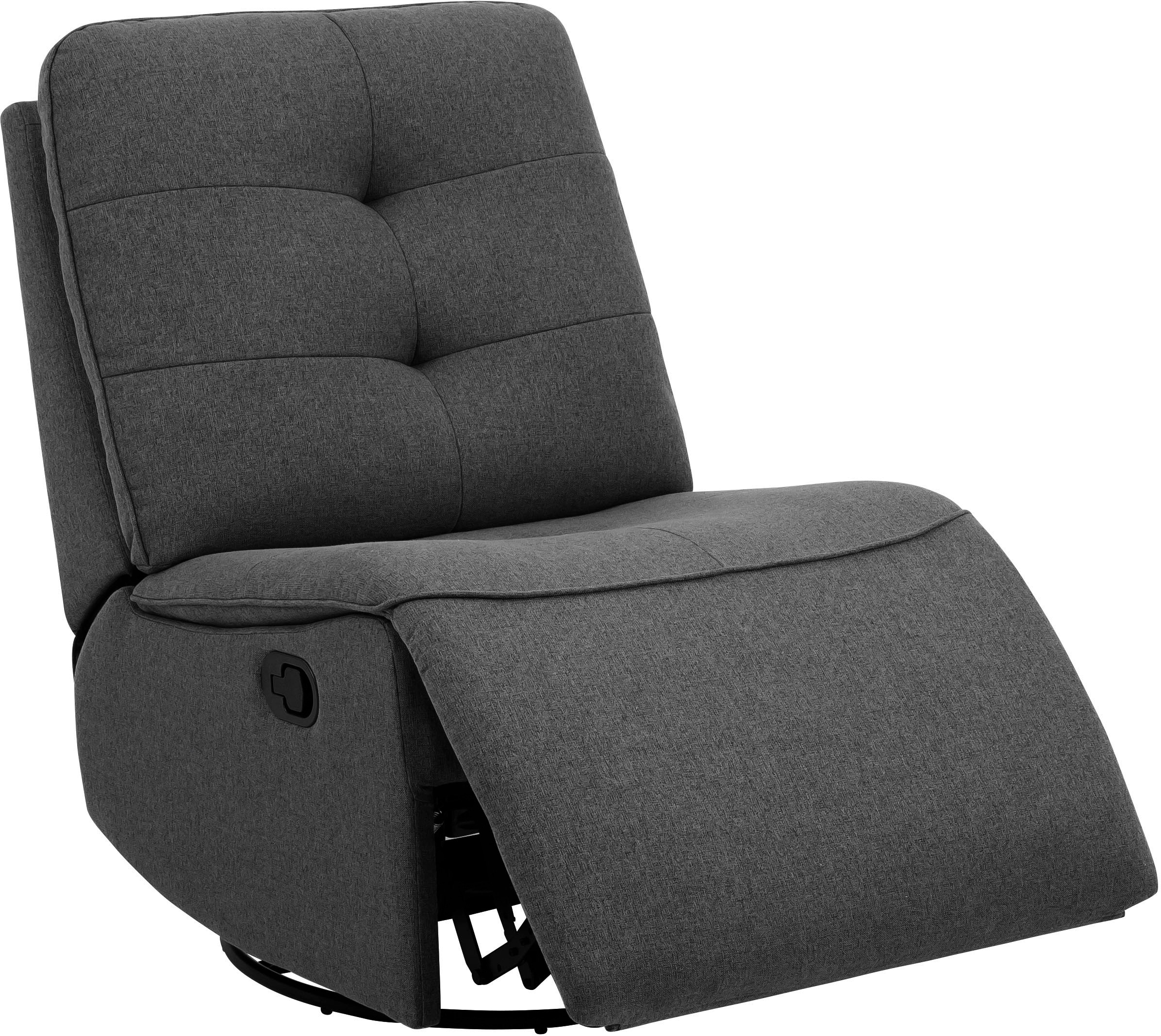 OTTO home Sessel »BAILEE, TV-Sessel, Schaukelsessel, Drehsessel« Loungesessel mit Federkernpolsterung