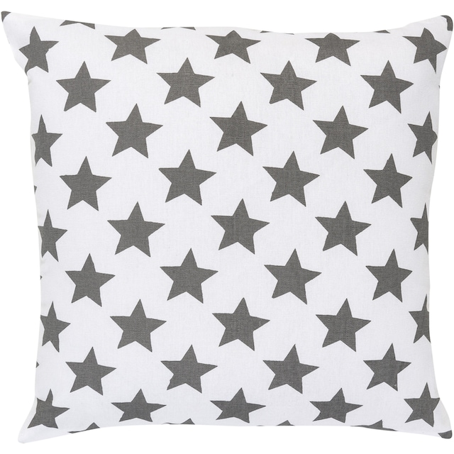 ELBERSDRUCKE Dekokissen »STARS ALLOVER«, Kissenhülle mit Polyesterfüllung  mit trendigen Stern-Motiven, 45x45 cm online kaufen