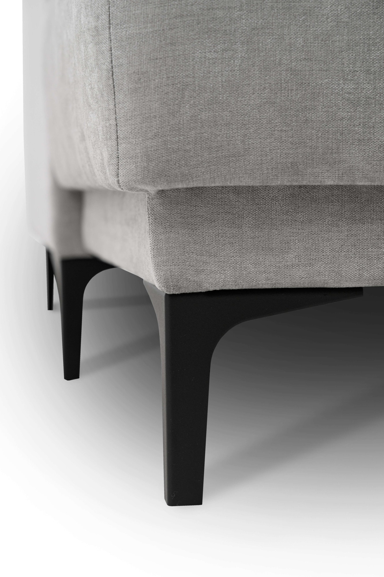 OTTO home Wohnlandschaft »OLAND U-Form, XXL, B: 342 cm, Skandi-Design« Skandi-Design in Struktur, Flachgewebe, Luxus-Microfaser, Boucle