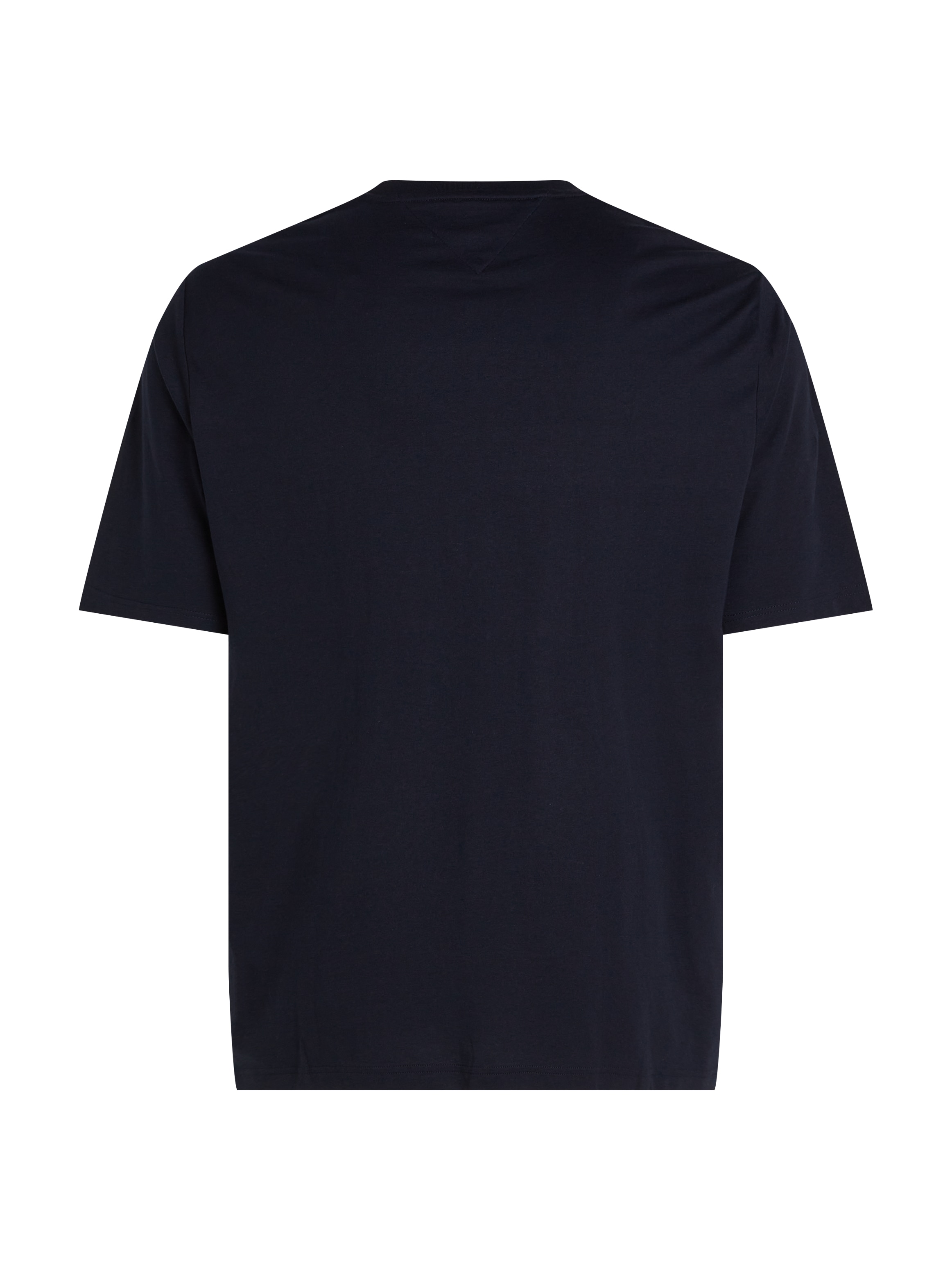 Tommy Hilfiger Big & Tall Rundhalsshirt »BT-HILFIGER CHEST INSERT TEE-B«, in Großen Größen, Logostickerei