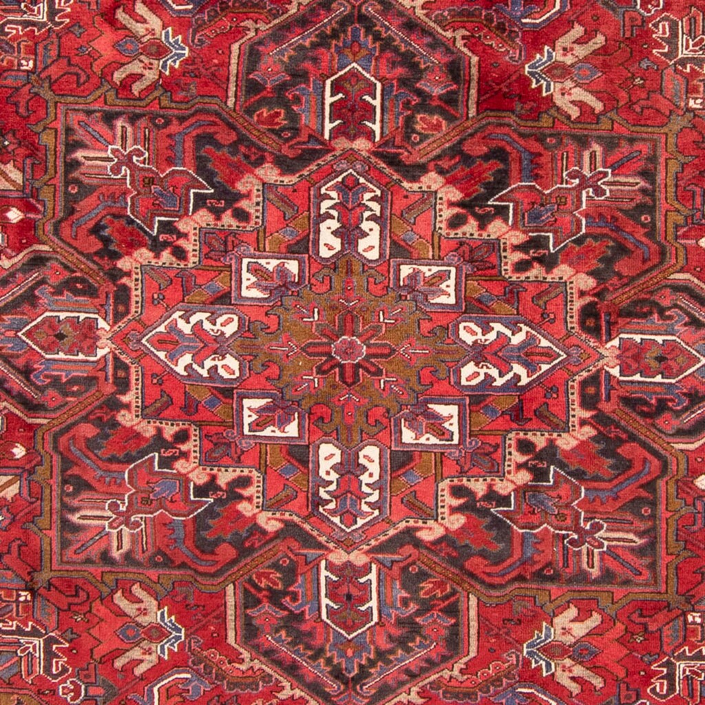 morgenland Orientteppich »Perser - Nomadic - 326 x 247 cm - dunkelrot«, rechteckig, Wohnzimmer, Handgeknüpft, Einzelstück mit Zertifikat