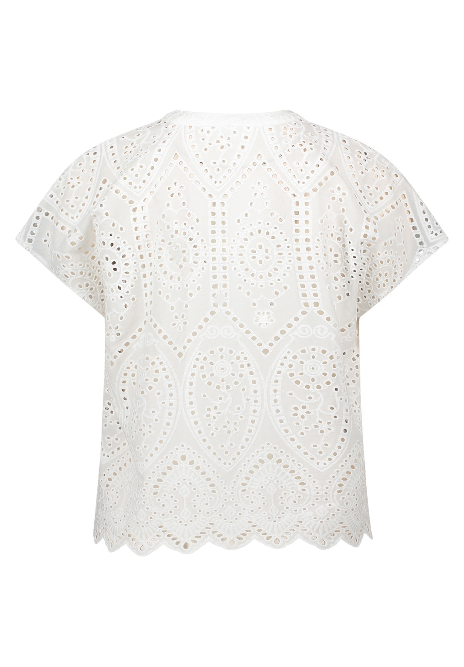 Betty&Co Hemdbluse »Hemdbluse mit Stickerei«