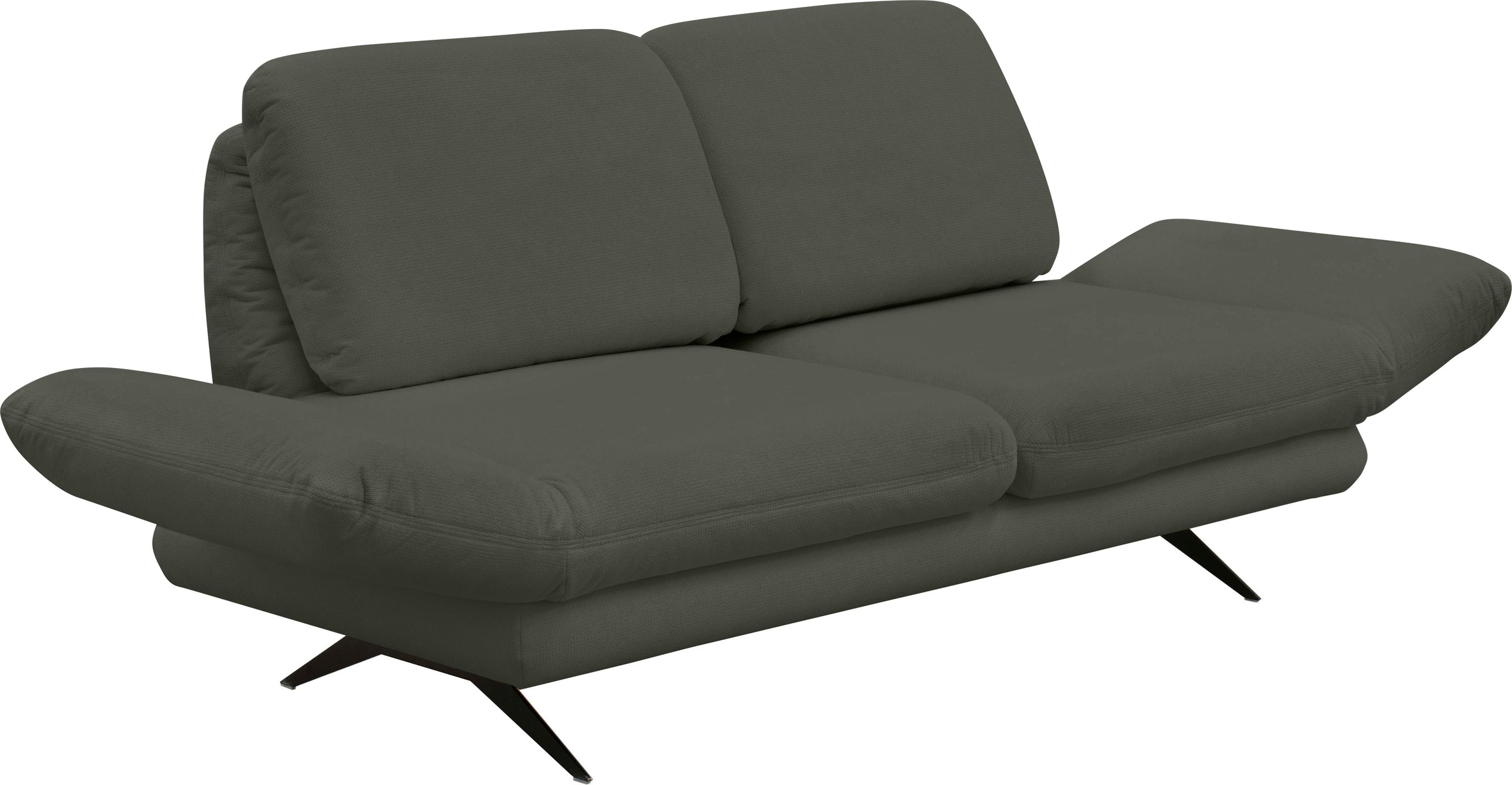 Places of Style 2-Sitzer wahlweise Design modernes Rückenverstellung »Saletto«, auf kaufen Armlehnfunktion, Rechnung mit und mit 2 Drehsitzen