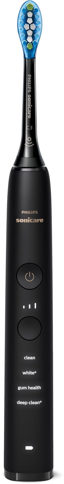Philips Sonicare Elektrische Zahnbürste »DiamondClean 9000 HX9911«, 1 St. Aufsteckbürsten, mit Schalltechnologie, Ladeglass, USB-Reiseetui