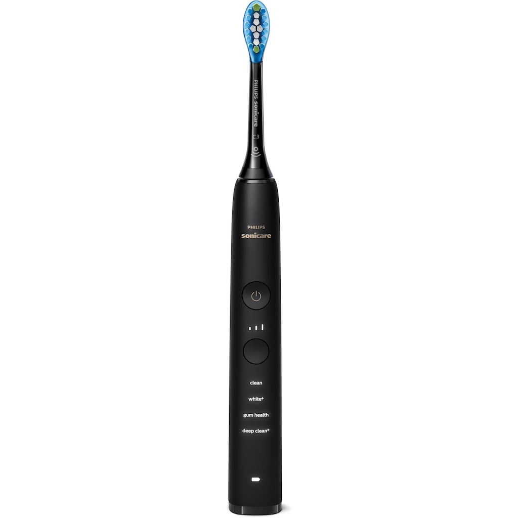 Philips Sonicare Elektrische Zahnbürste »DiamondClean 9000 HX9911«, 1 St. Aufsteckbürsten, mit Schalltechnologie, Ladeglass, USB-Reiseetui